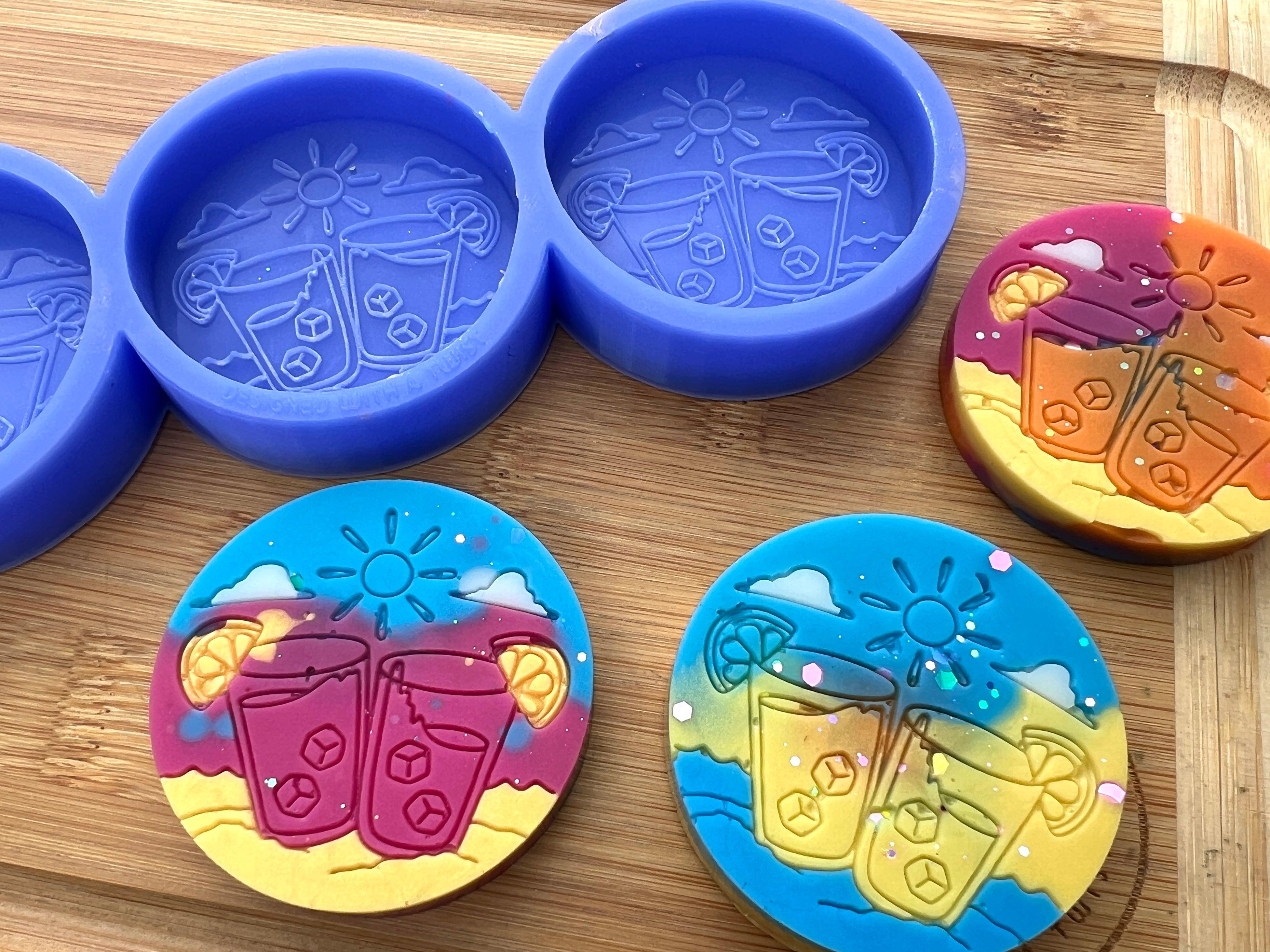 Beach Party Silicone Mold - Designed with a Twist - Top quality silicone molds made in the UK.