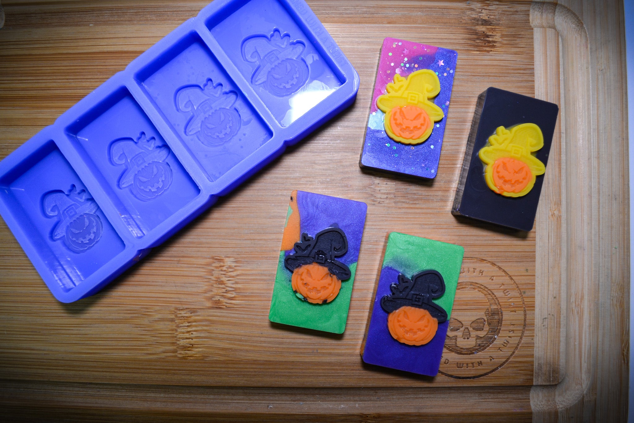 Scary Pumpkin Silicone Mold - HoBa Edition