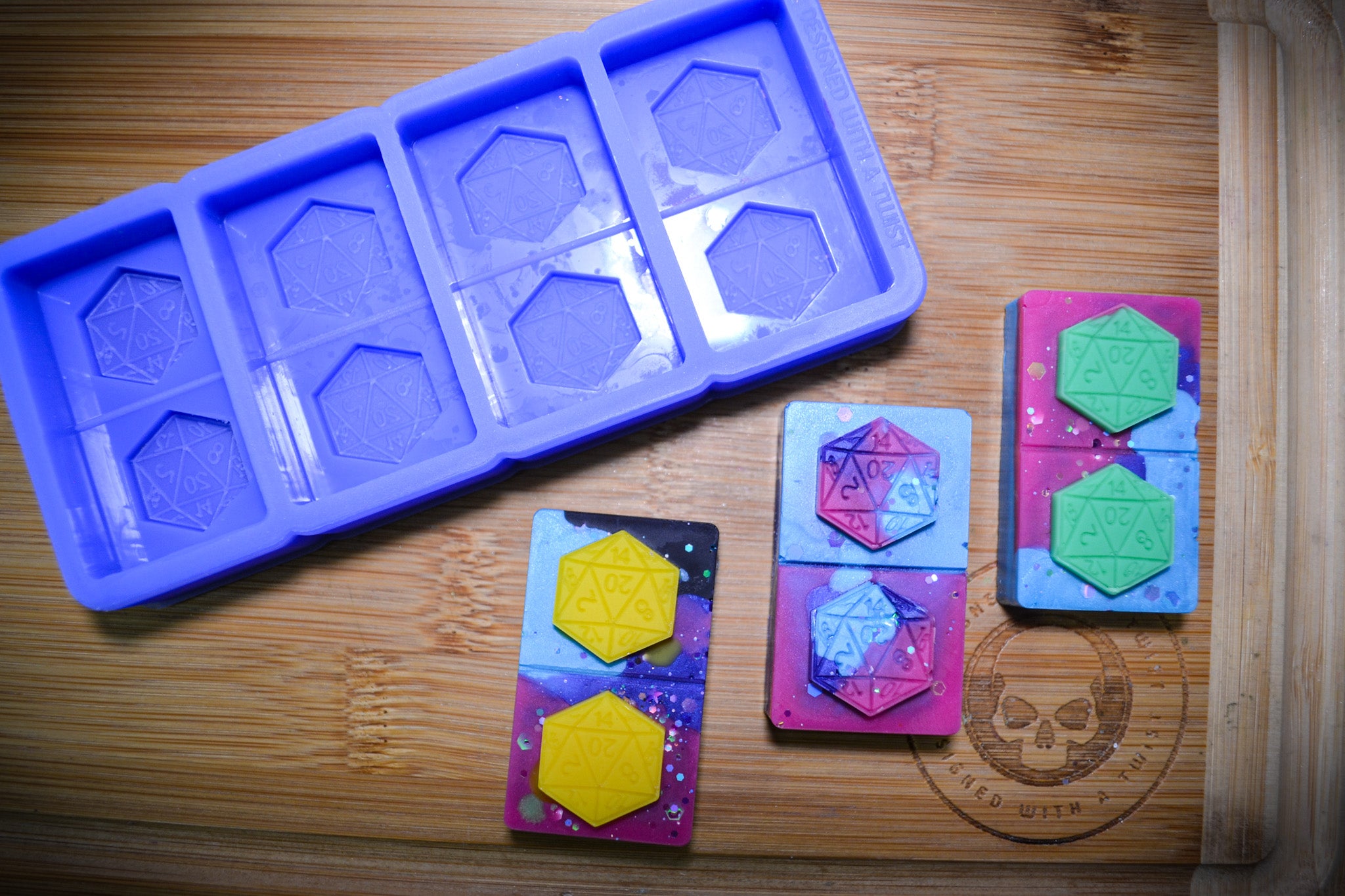 D20 Silicone Mold - HoBa Edition