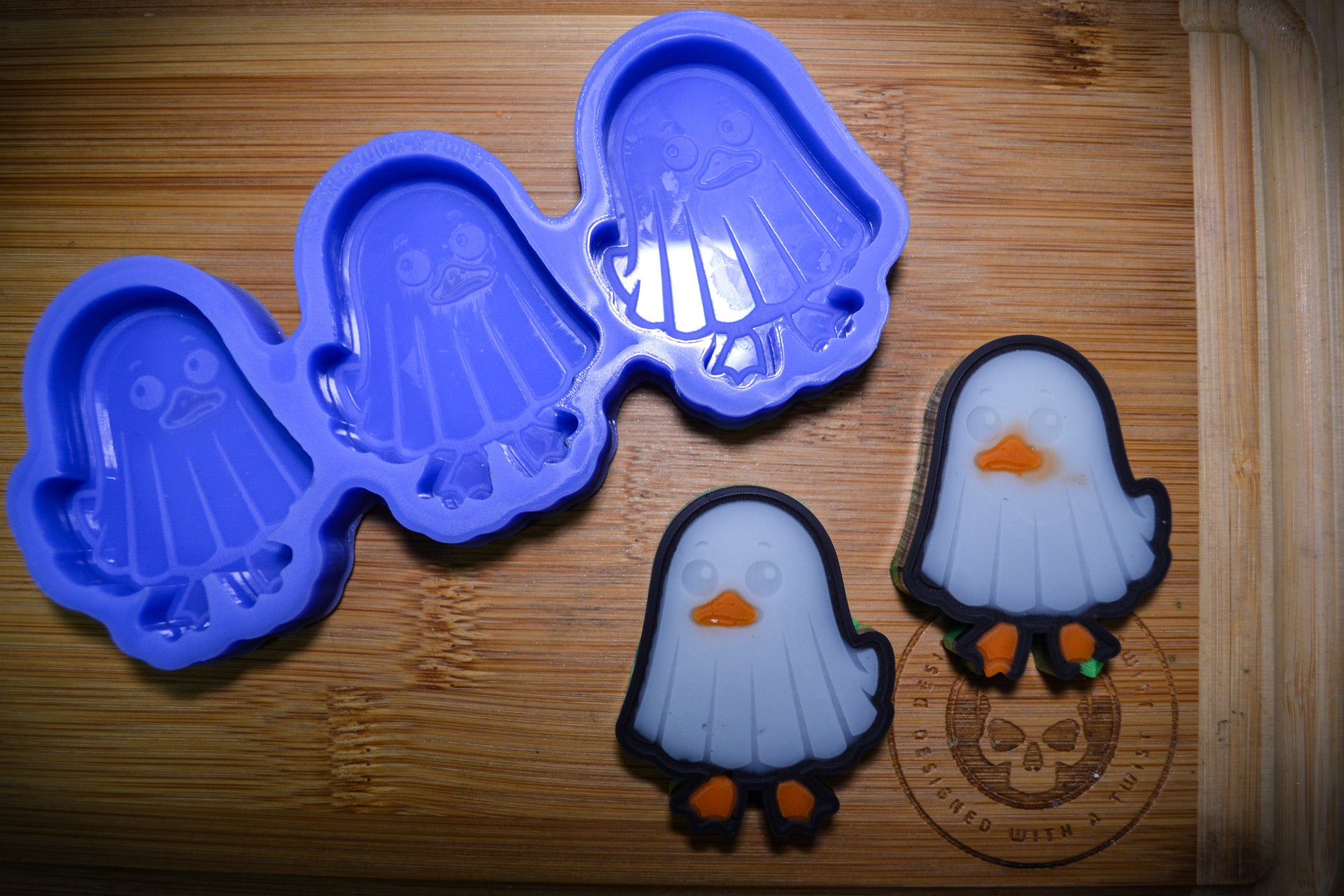 Ghost Duck Silicone Mold