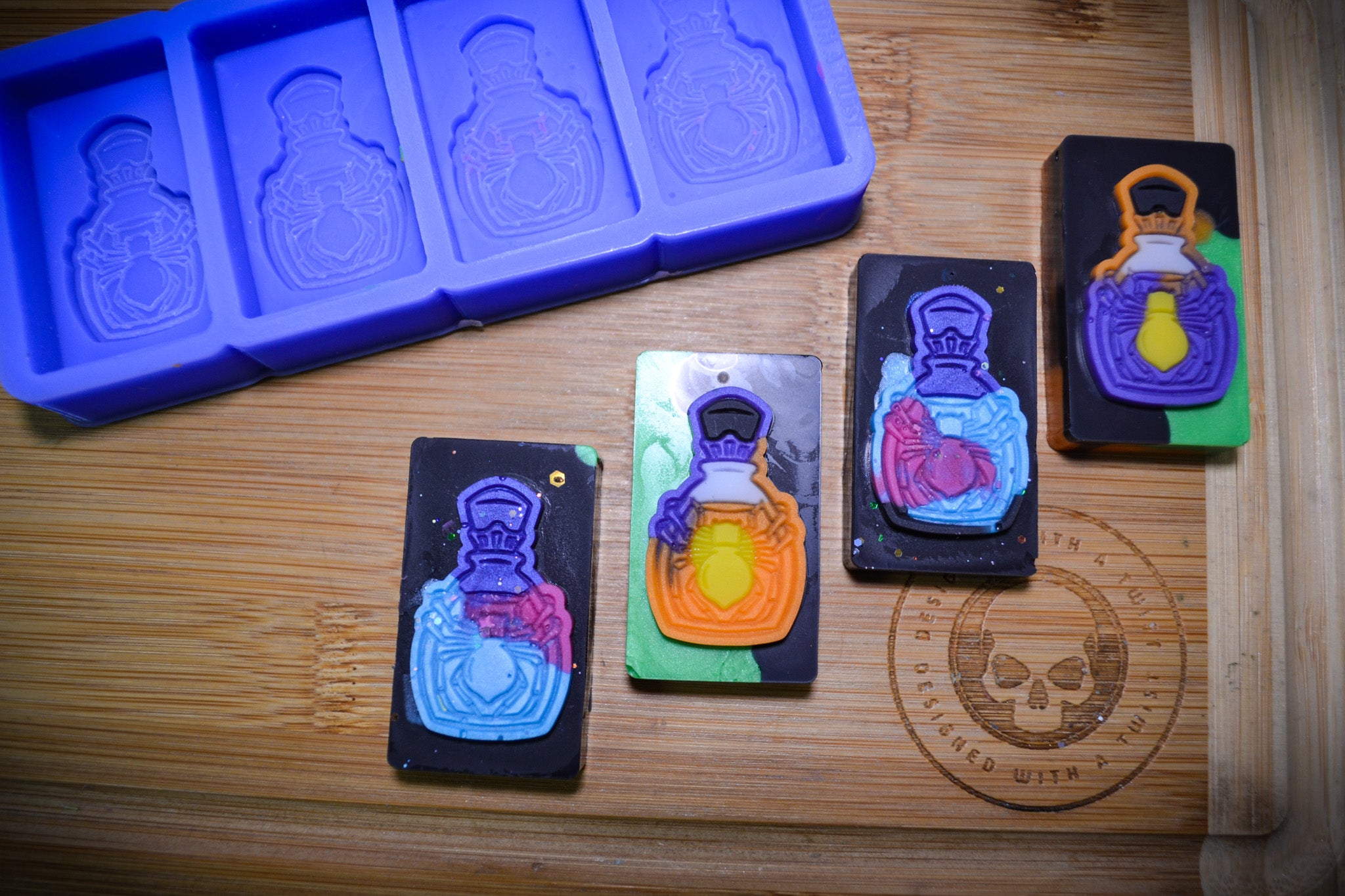 Spider Poision Silicone Mold - HoBa Edition