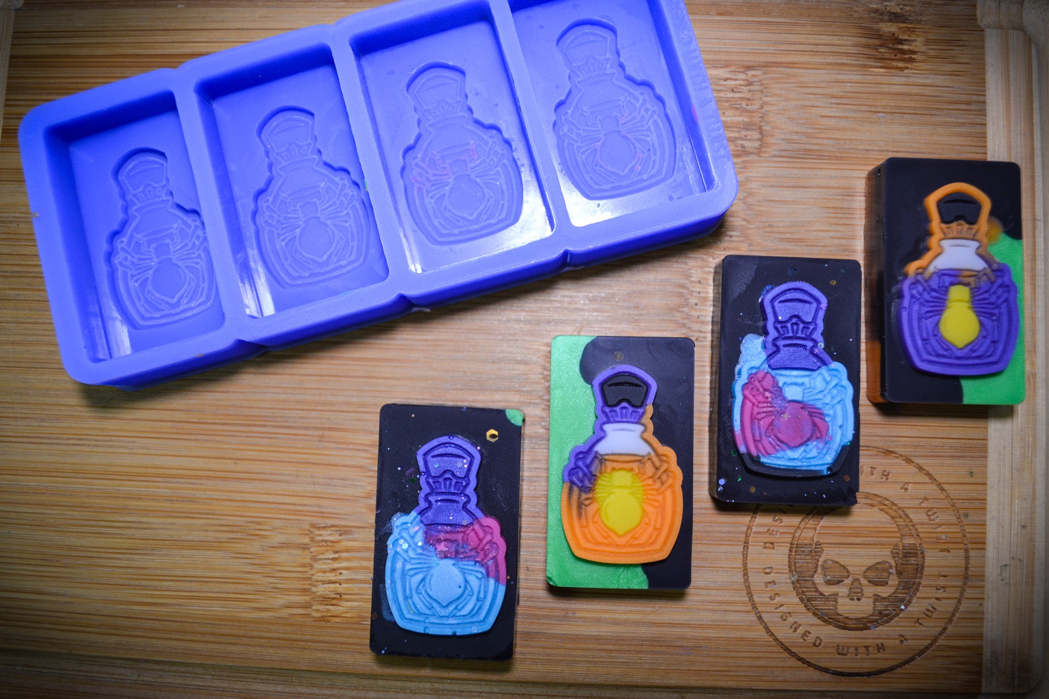 Spider Poision Silicone Mold - HoBa Edition