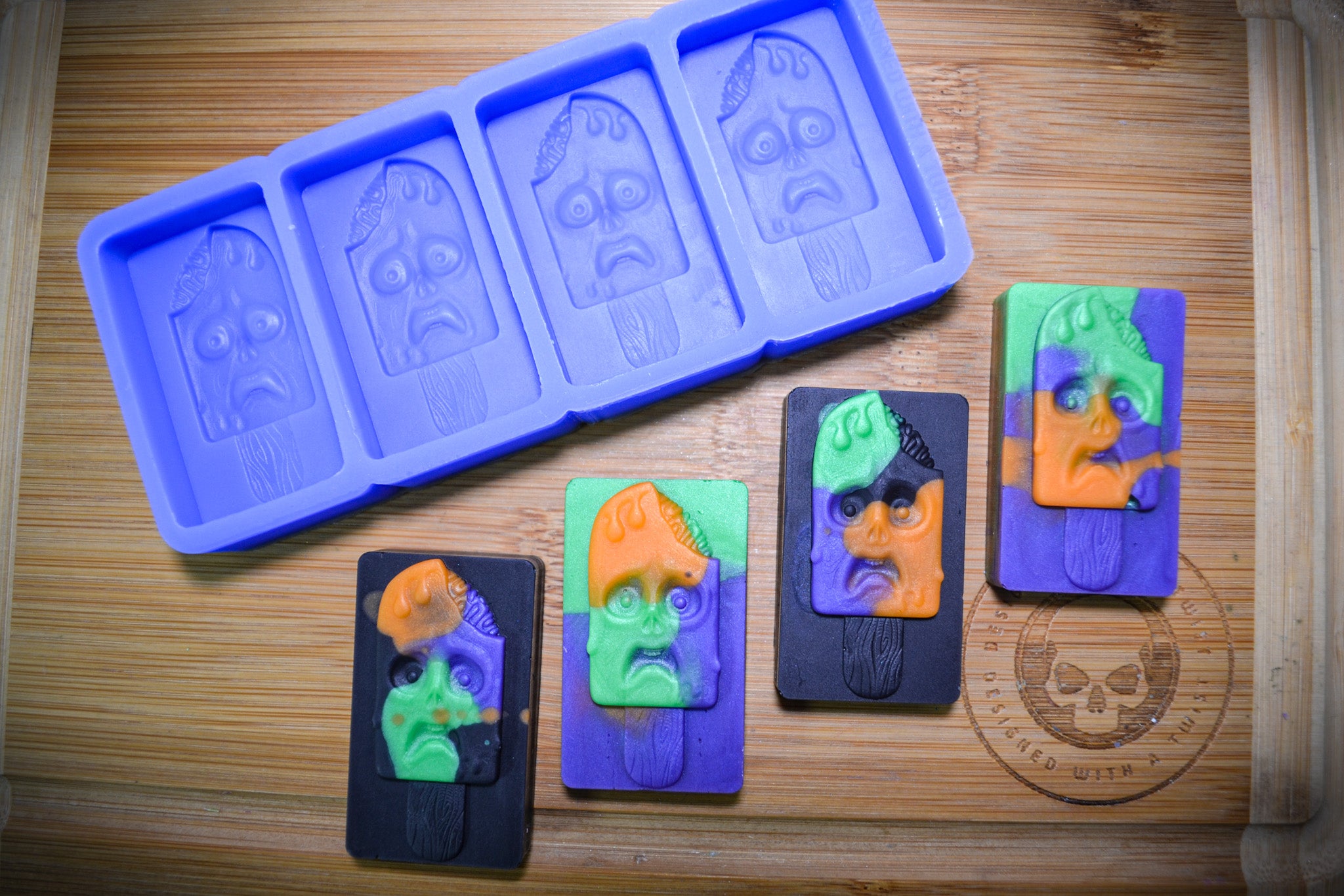 Zombie Lolly Silicone Mold - HoBa Edition