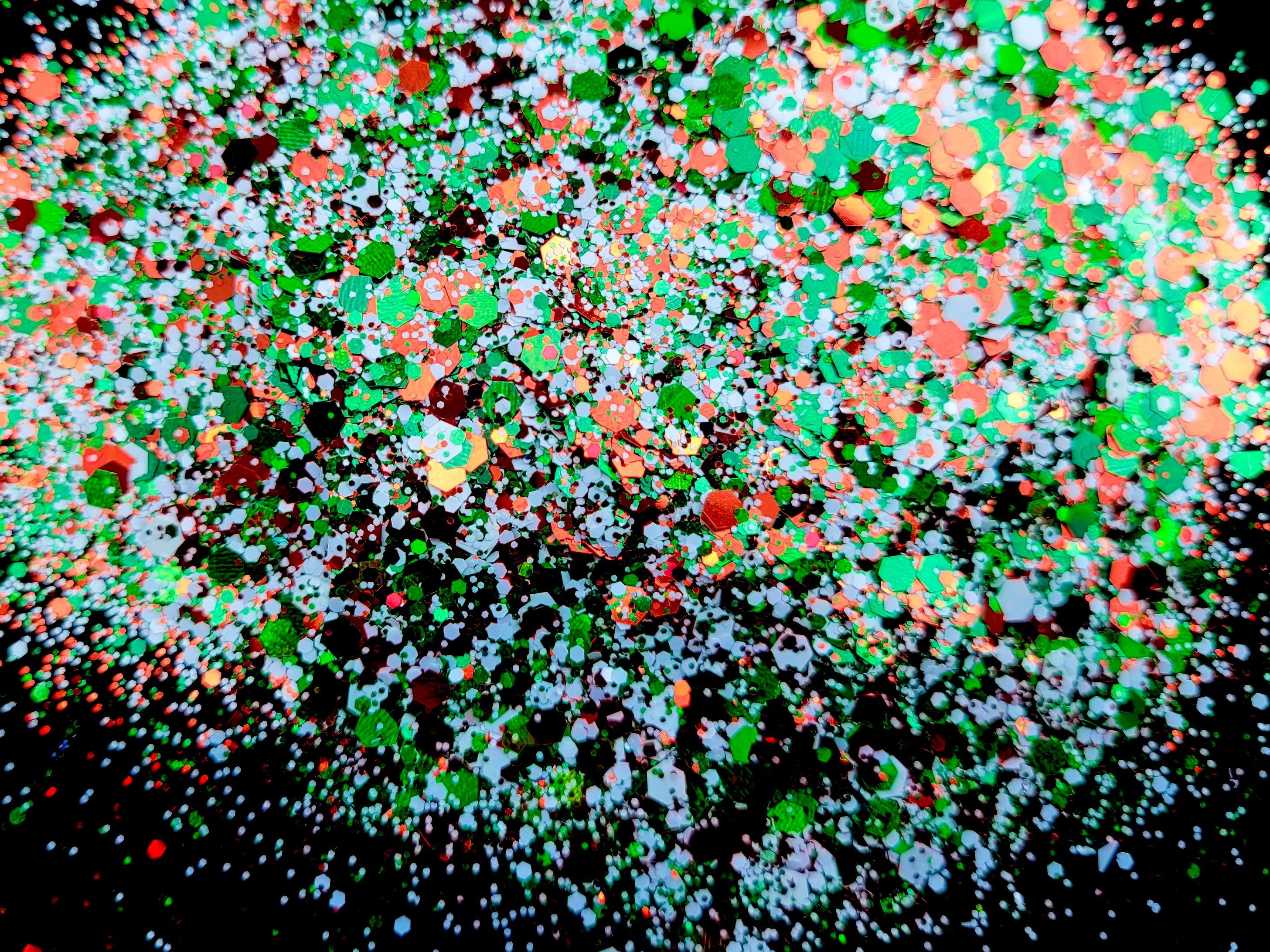 Dec 25th - Glitter Bag 10g - Designed with a Twist - Top quality silicone molds made in the UK.