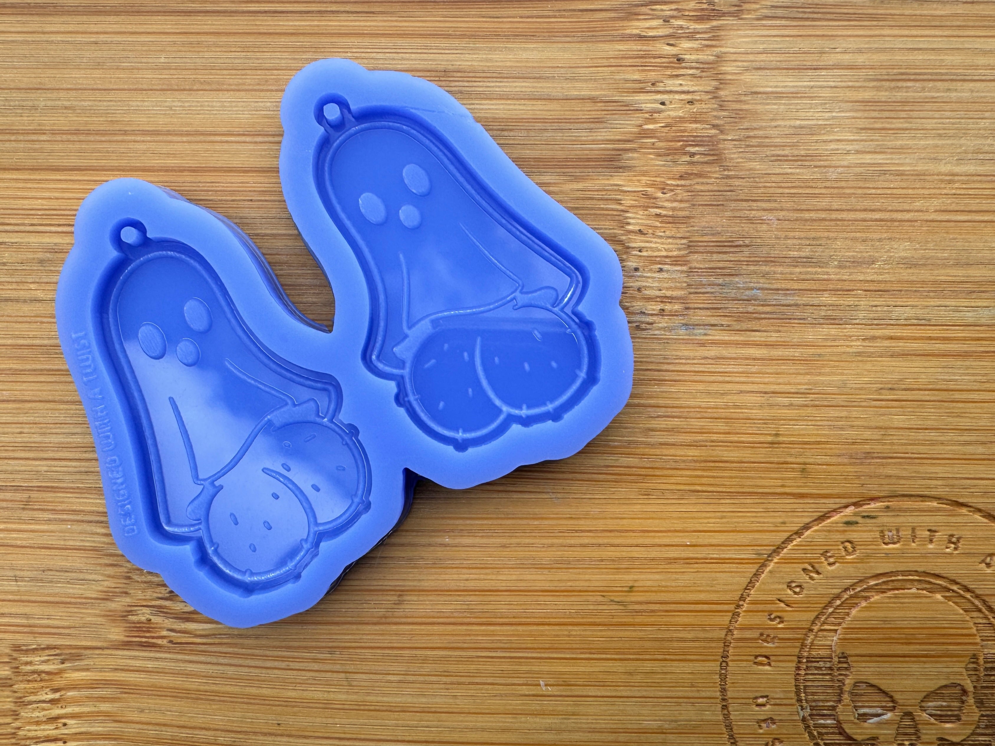Ghost Penis Earring Silicone Mold