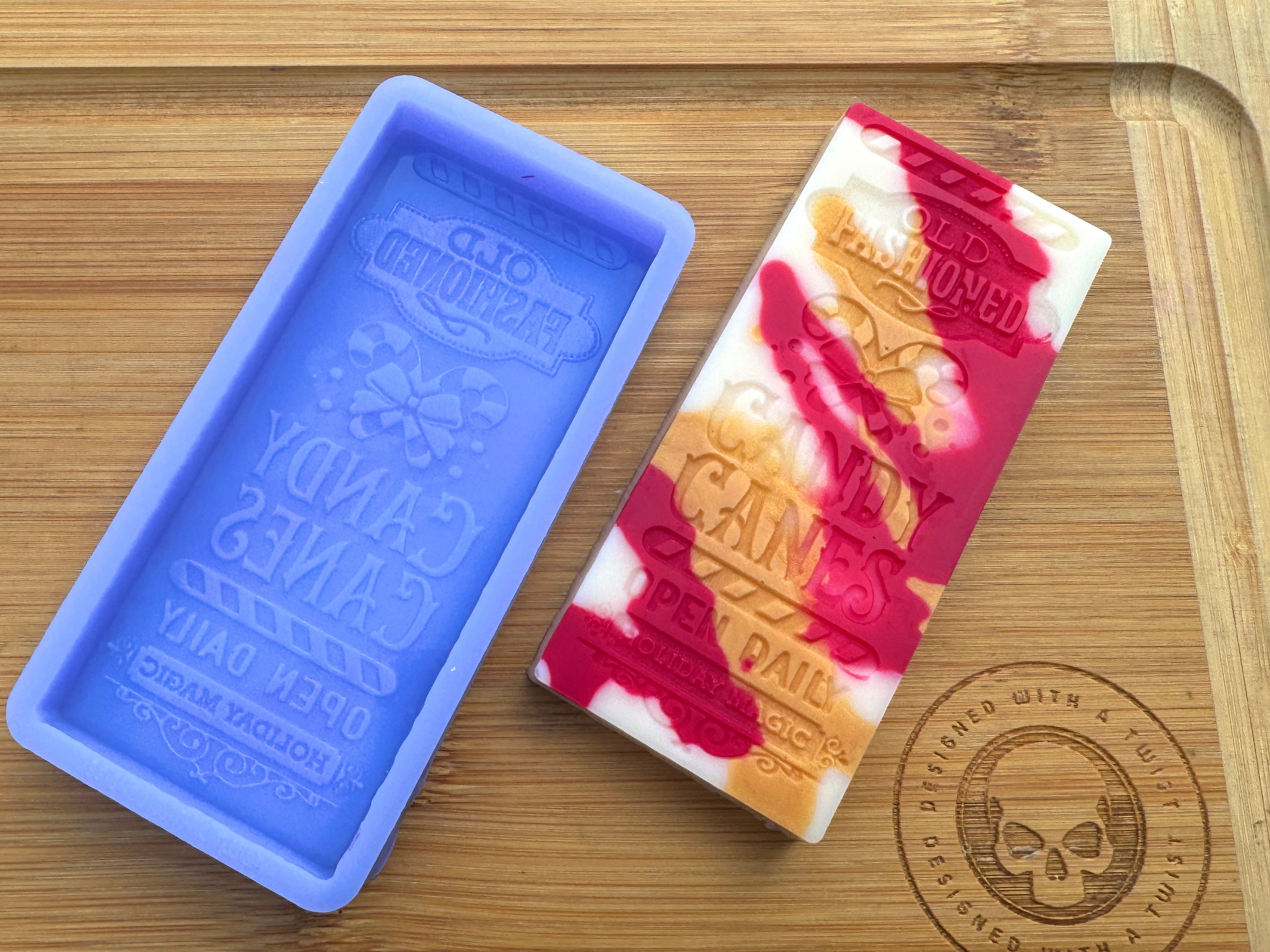 Christmas Sweet Shop Snapbar Silicone Mold