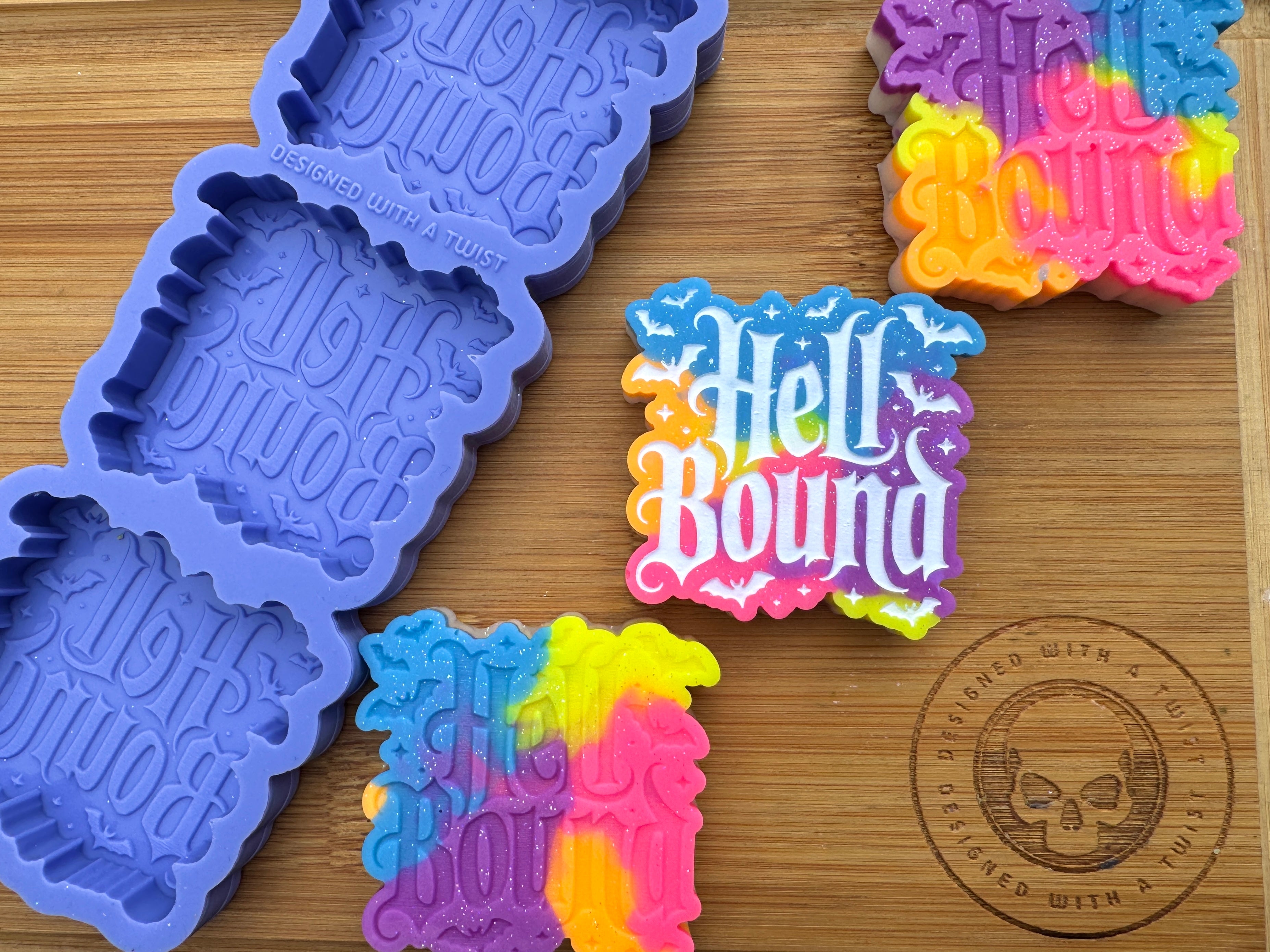 Hell Bound Silicone Trio Mold
