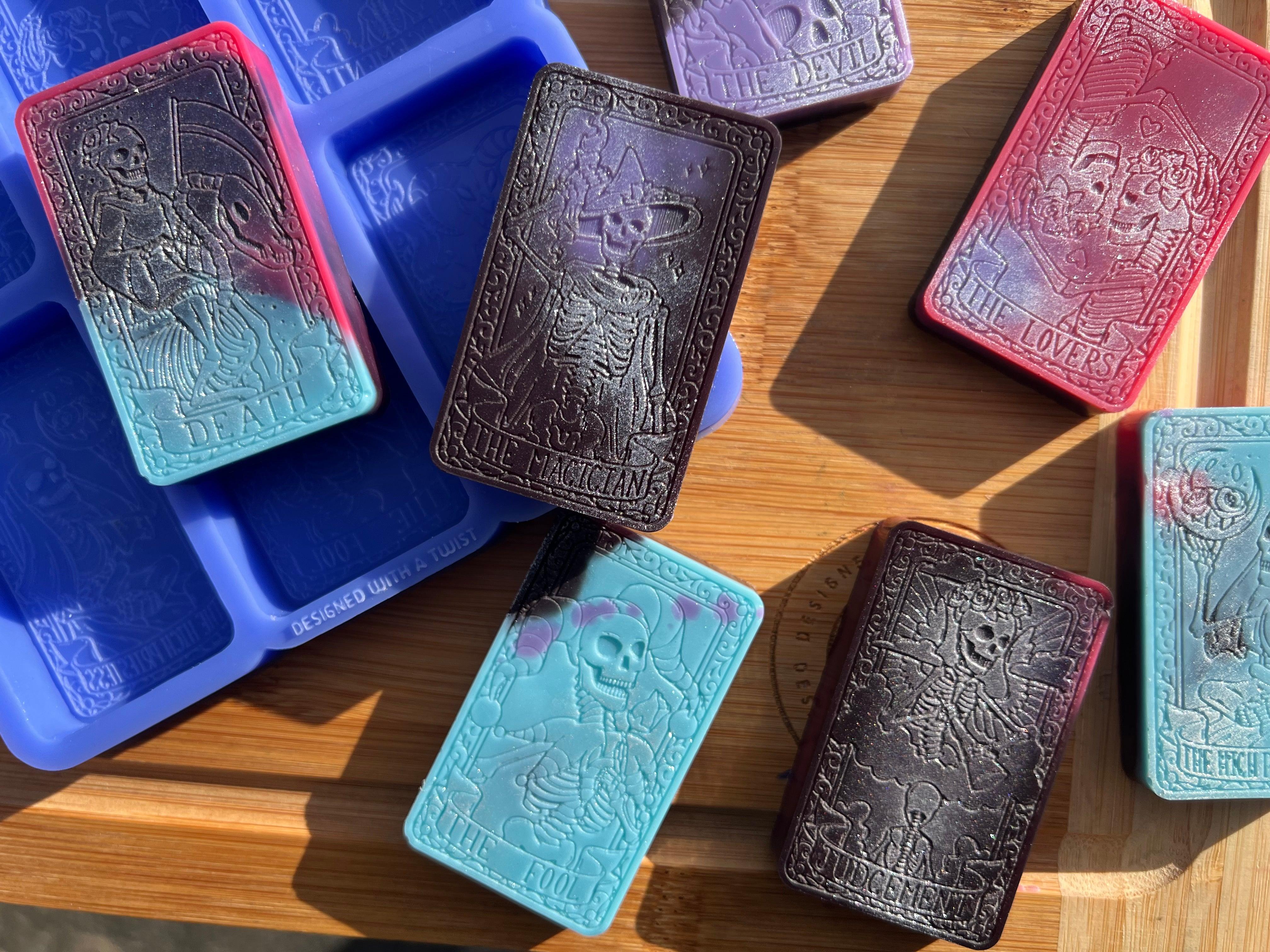 Tarot Silicone Mold - Designed with a Twist - Top quality silicone molds made in the UK.
