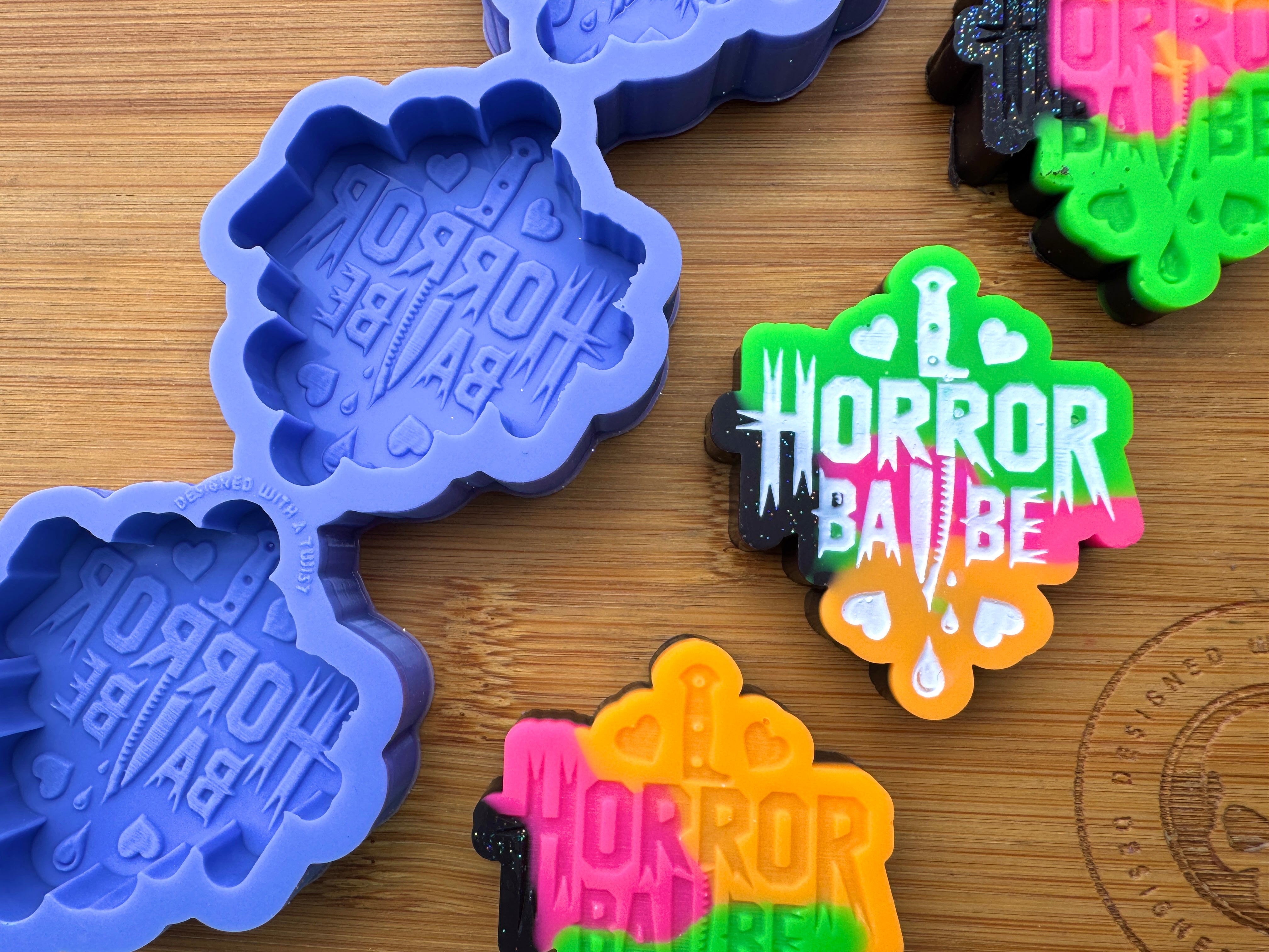 Horror Babe Silicone Trio Mold
