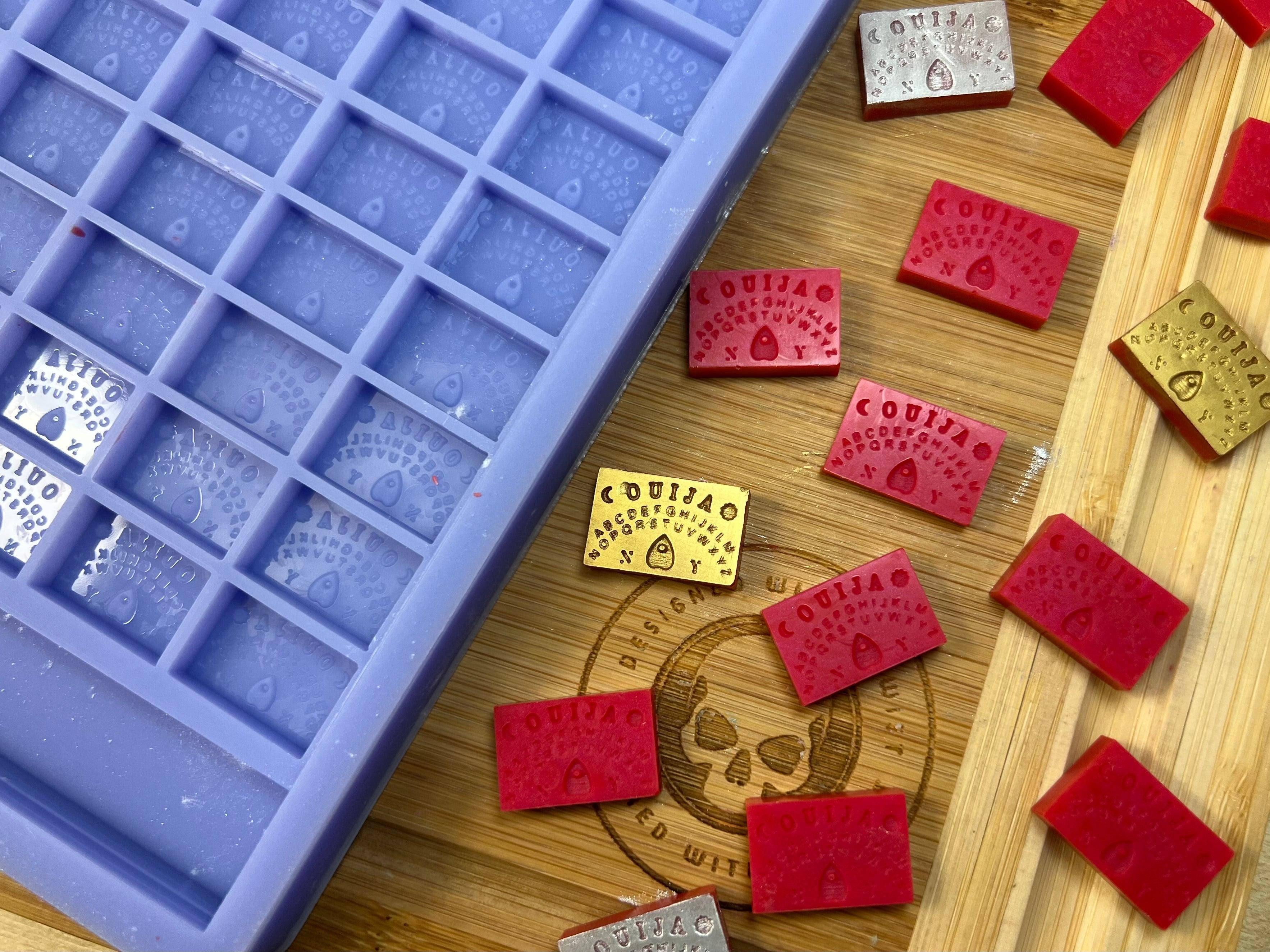 Ouija Board Scrape n Scoop Wax Silicone Mold - Designed with a Twist - Top quality silicone molds made in the UK.