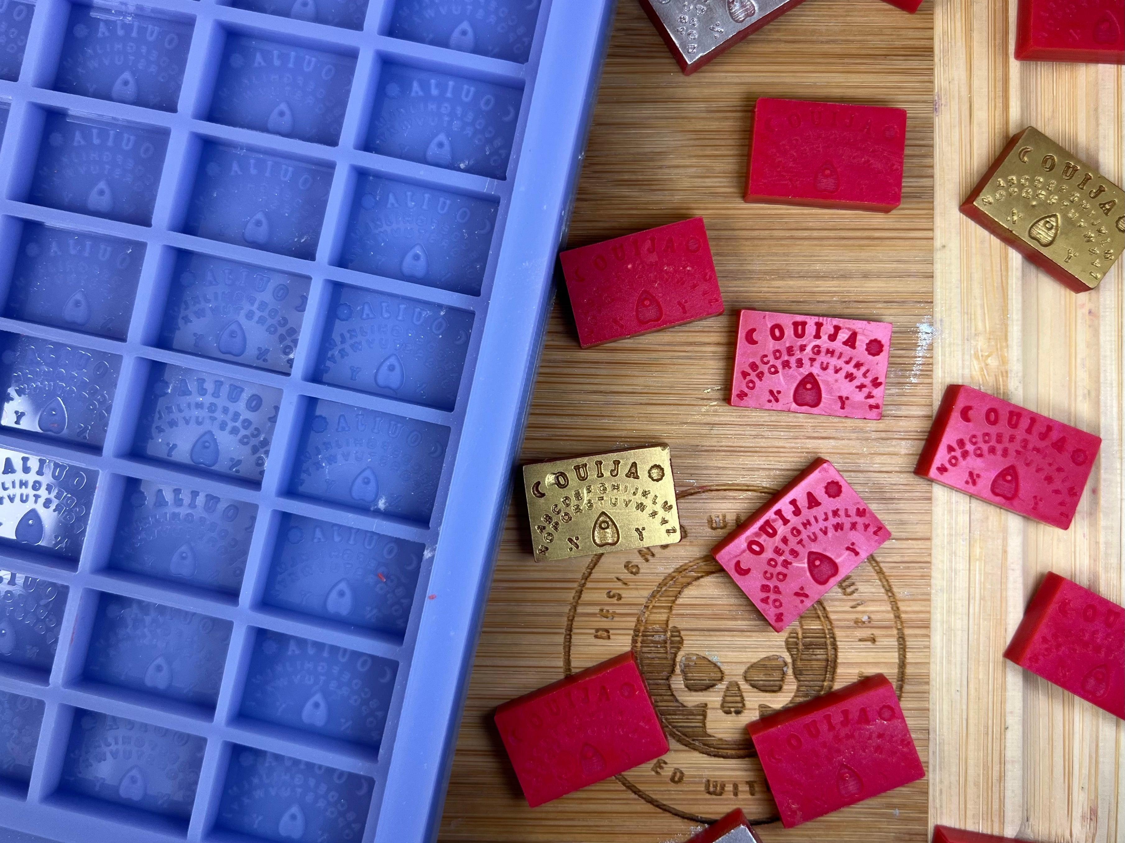 Ouija Board Scrape n Scoop Wax Silicone Mold - Designed with a Twist - Top quality silicone molds made in the UK.