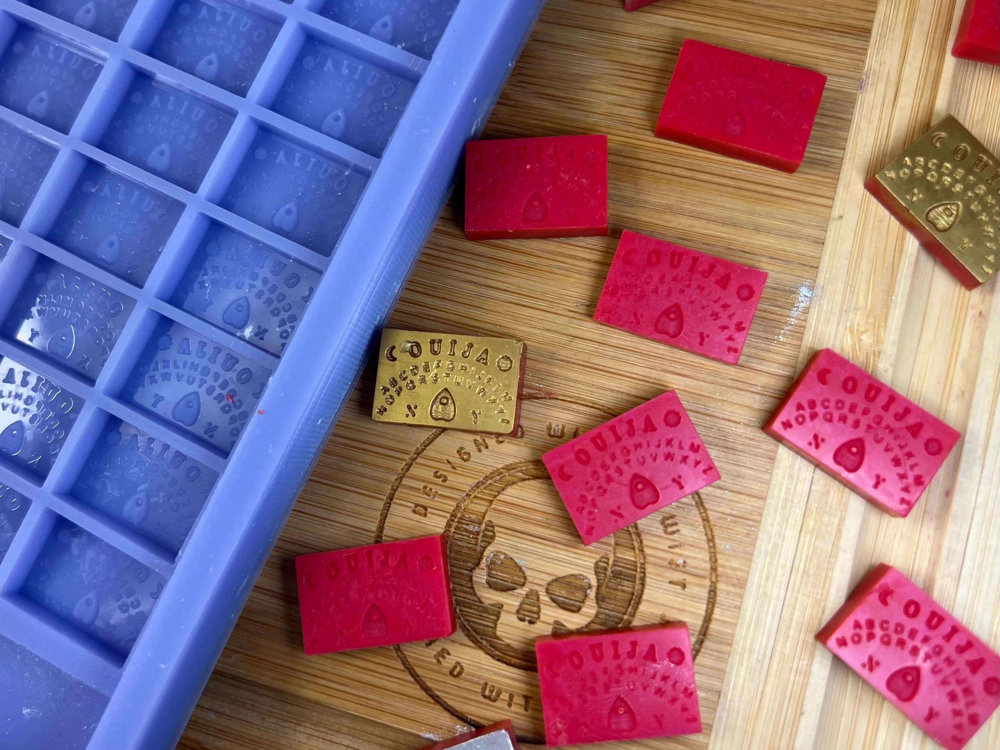 Ouija Board Scrape n Scoop Wax Silicone Mold - Designed with a Twist - Top quality silicone molds made in the UK.