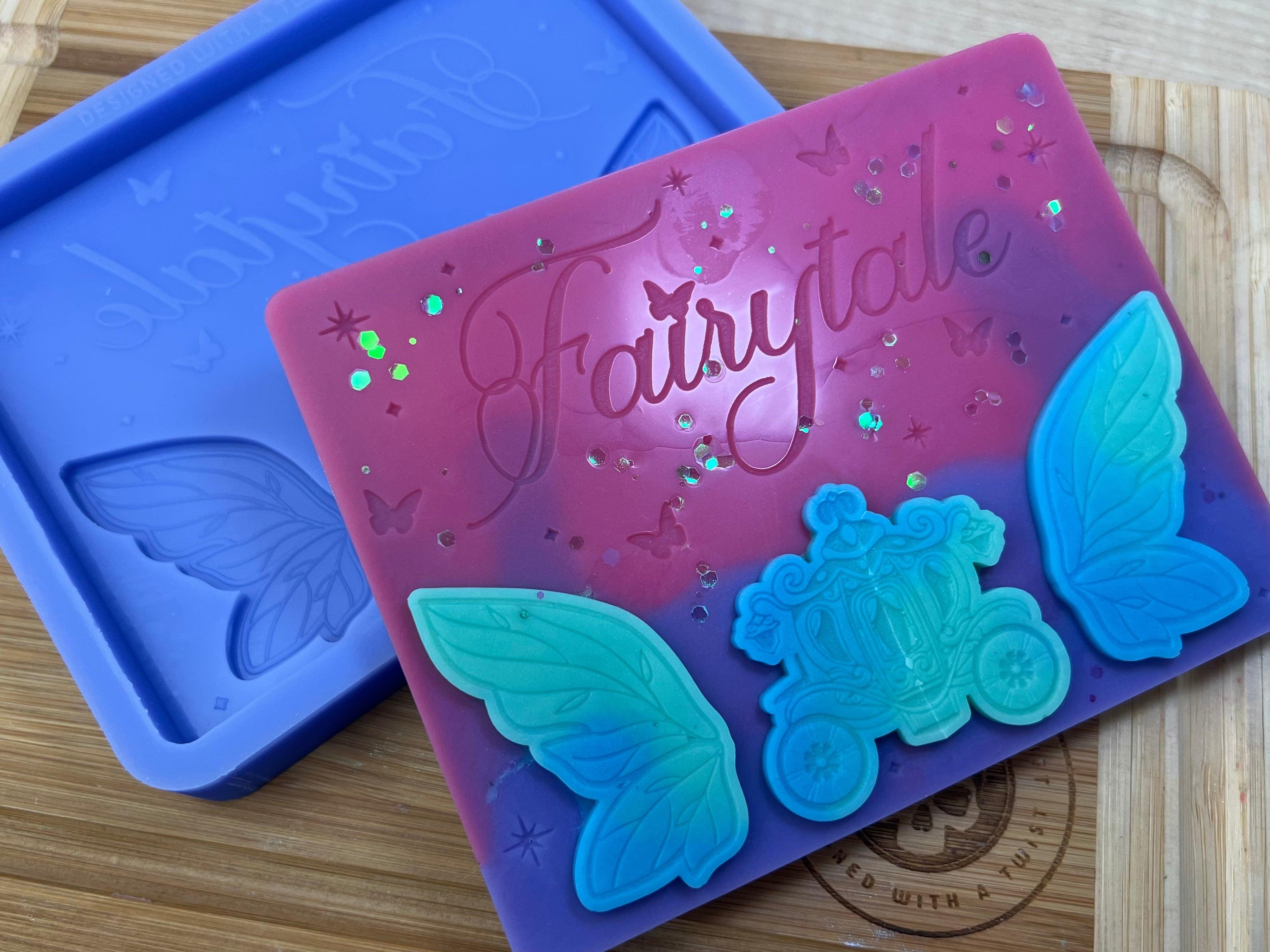 Fairytale Slab Silicone Mold - Designed with a Twist - Top quality silicone molds made in the UK.