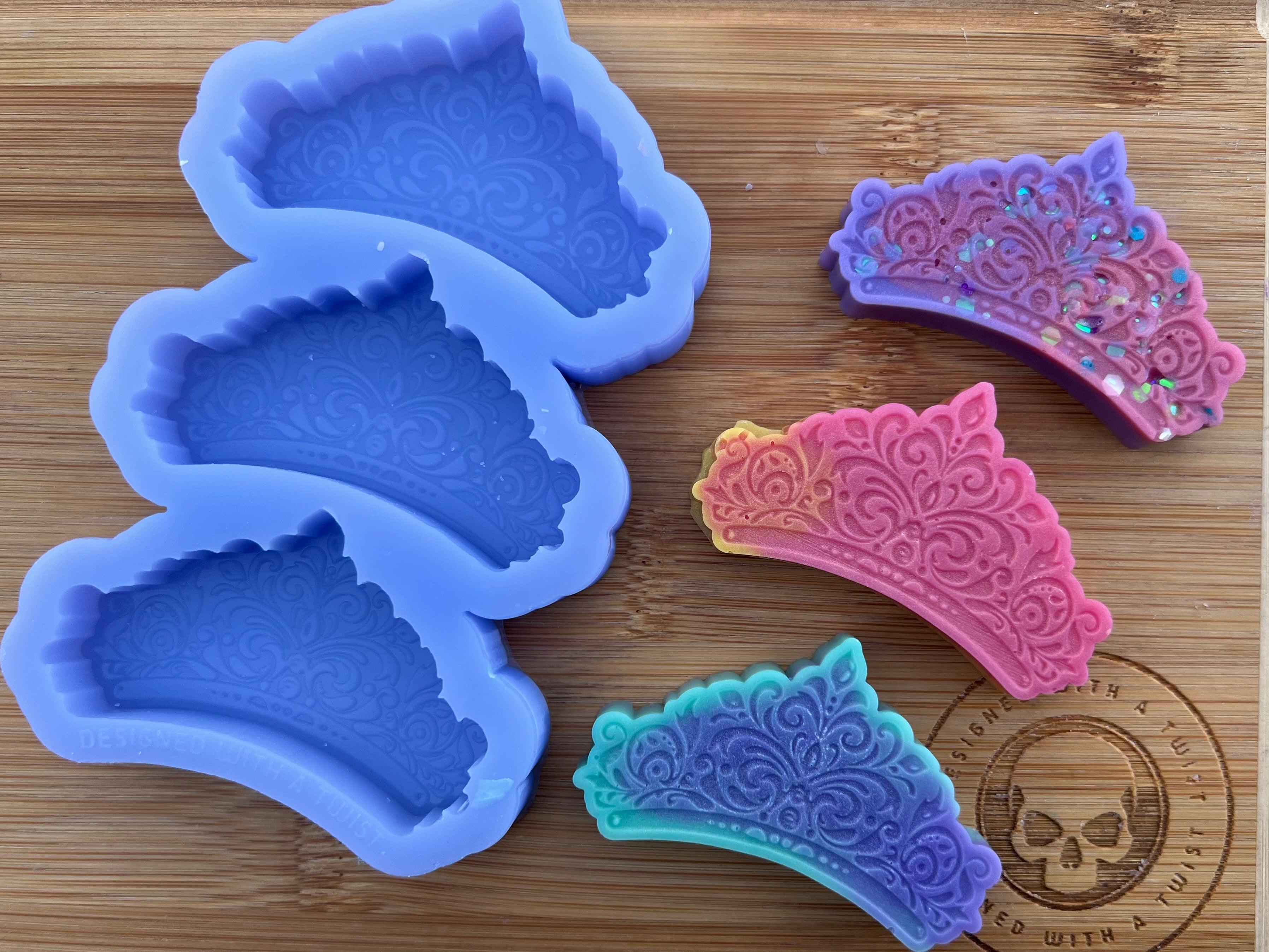 Tiara Wax Melt Silicone Mold - Designed with a Twist - Top quality silicone molds made in the UK.
