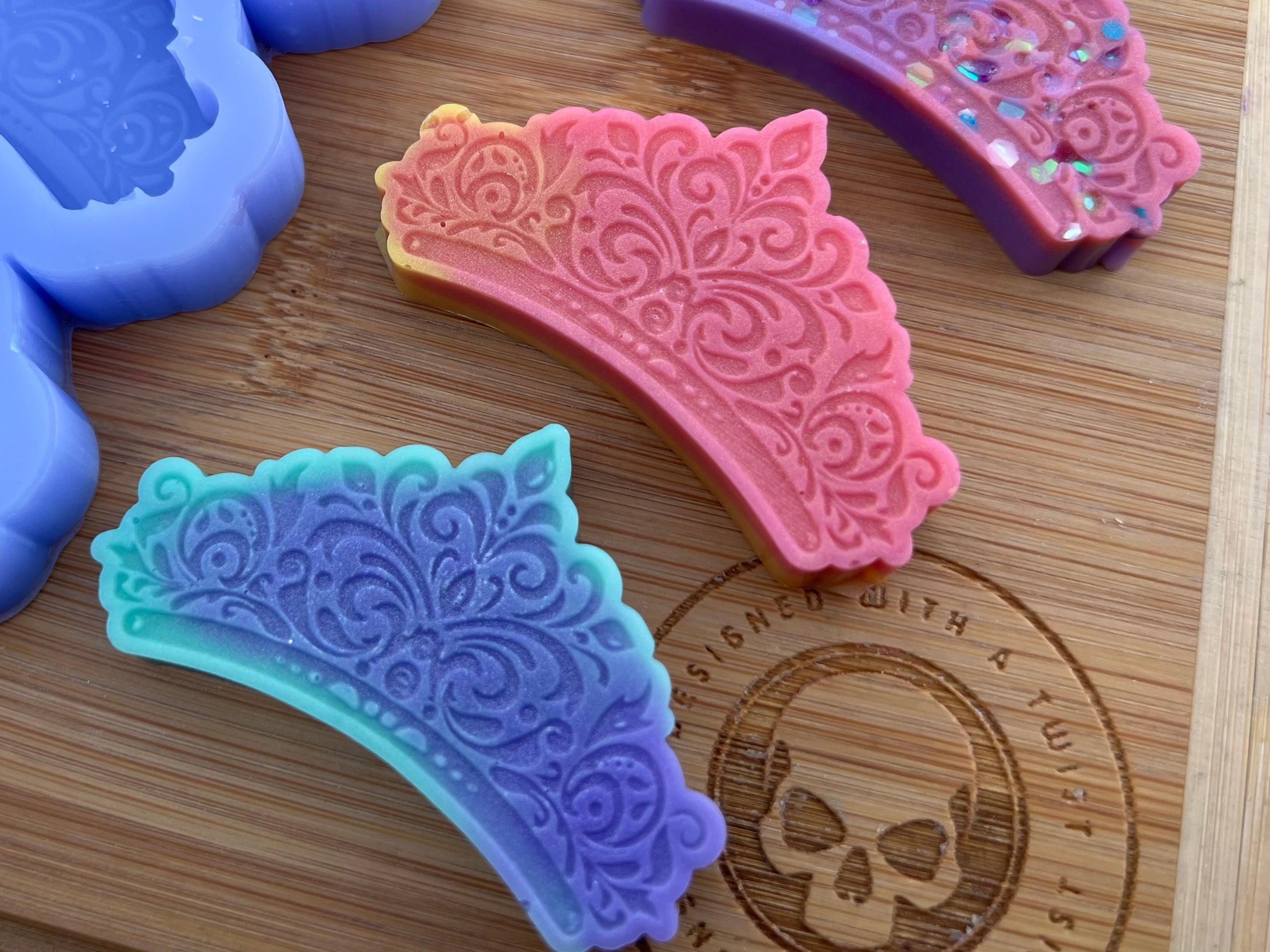 Tiara Wax Melt Silicone Mold - Designed with a Twist - Top quality silicone molds made in the UK.