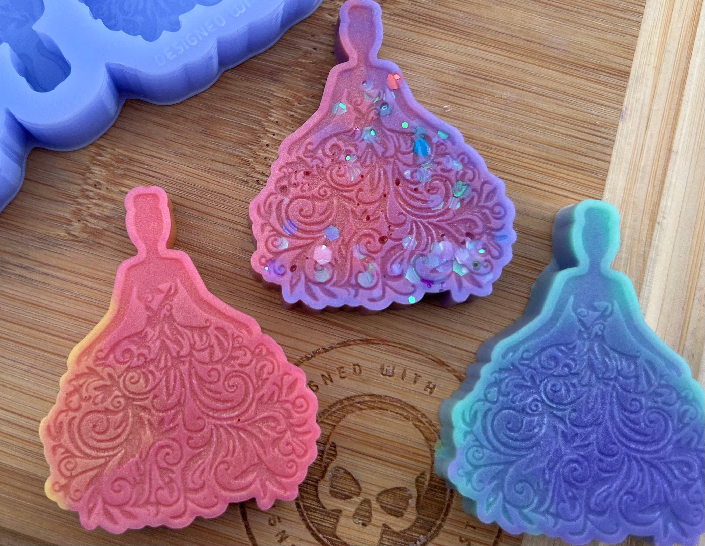 Princess Wax Melt Silicone Mold - Designed with a Twist - Top quality silicone molds made in the UK.