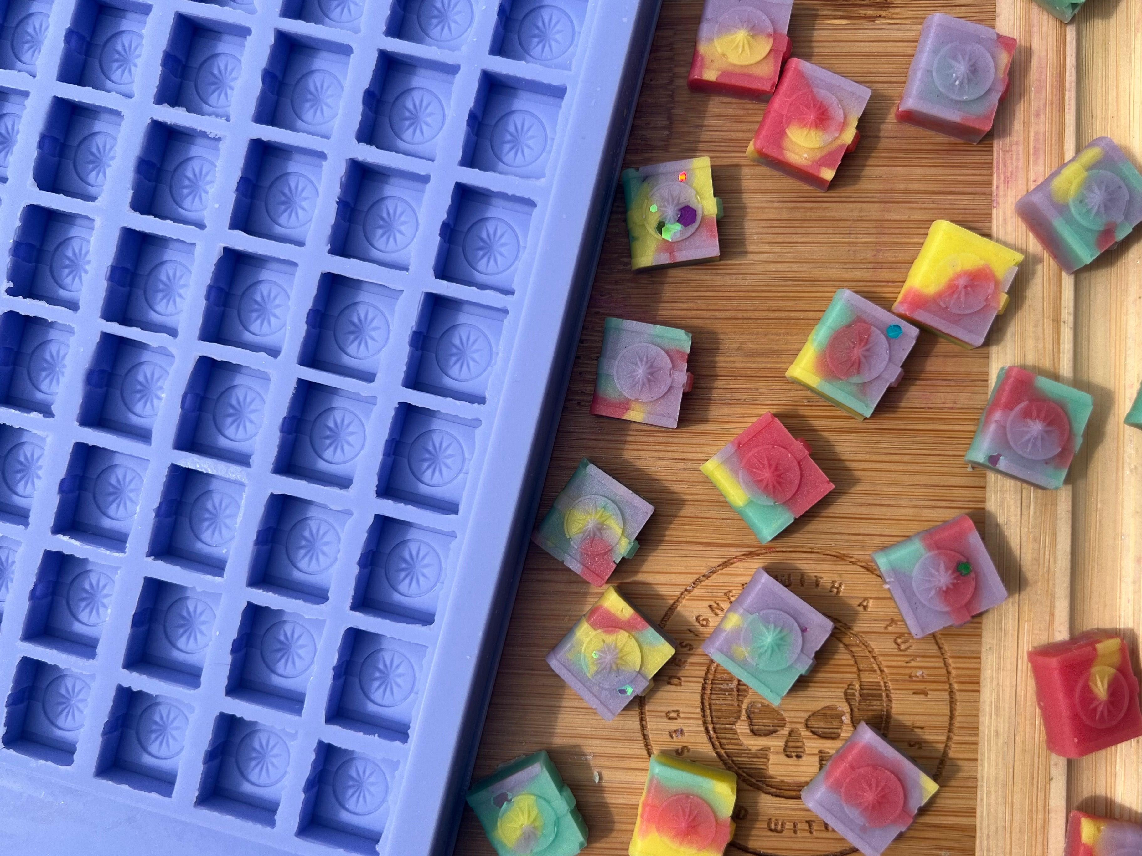 3D Spellbook Scrape n Scoop Wax Silicone Mold - Designed with a Twist - Top quality silicone molds made in the UK.