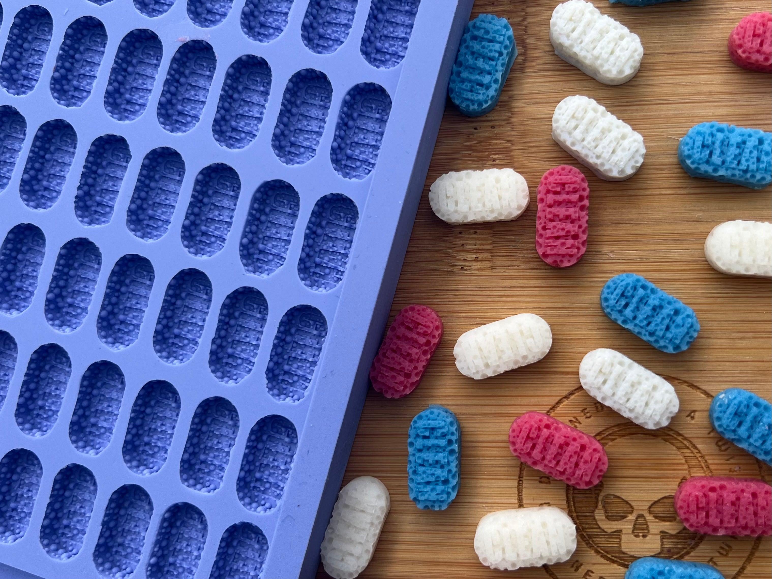 Cleaning Sponge Scrape n Scoop Wax Tray Silicone Mold - Designed with a Twist - Top quality silicone molds made in the UK.