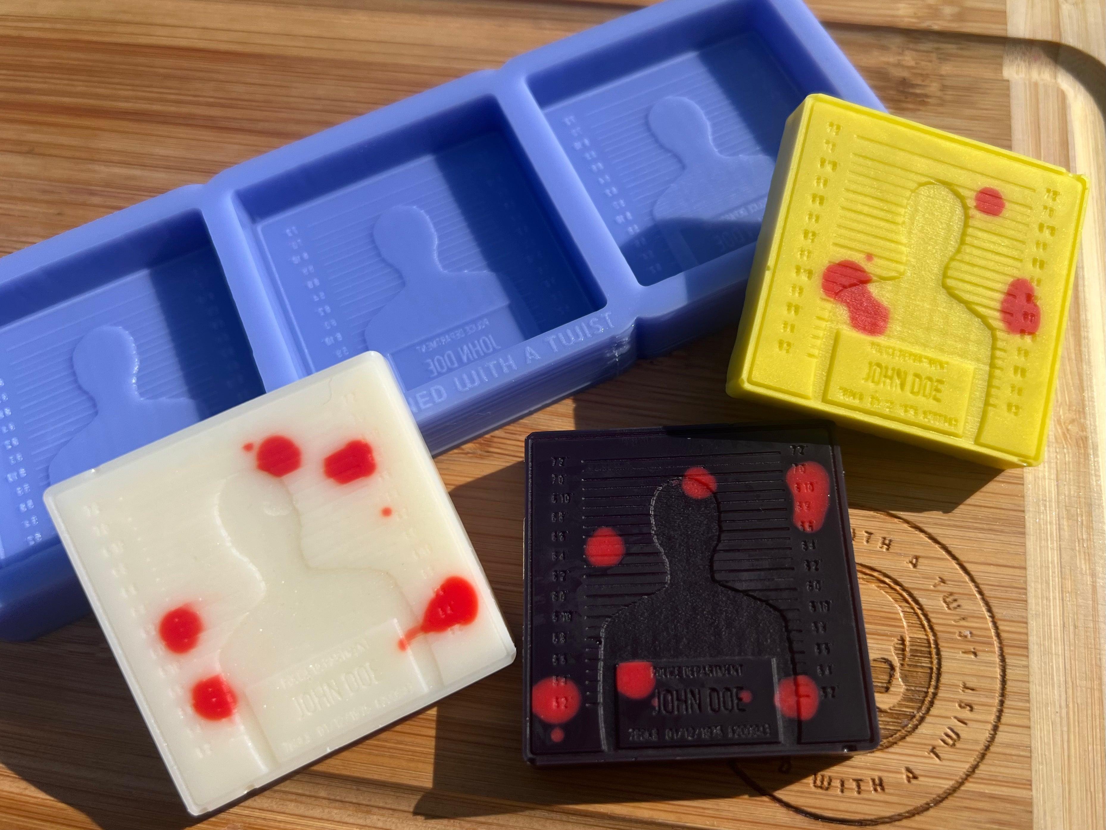 Mug Shot Wax Melt Silicone Mold - Designed with a Twist - Top quality silicone molds made in the UK.