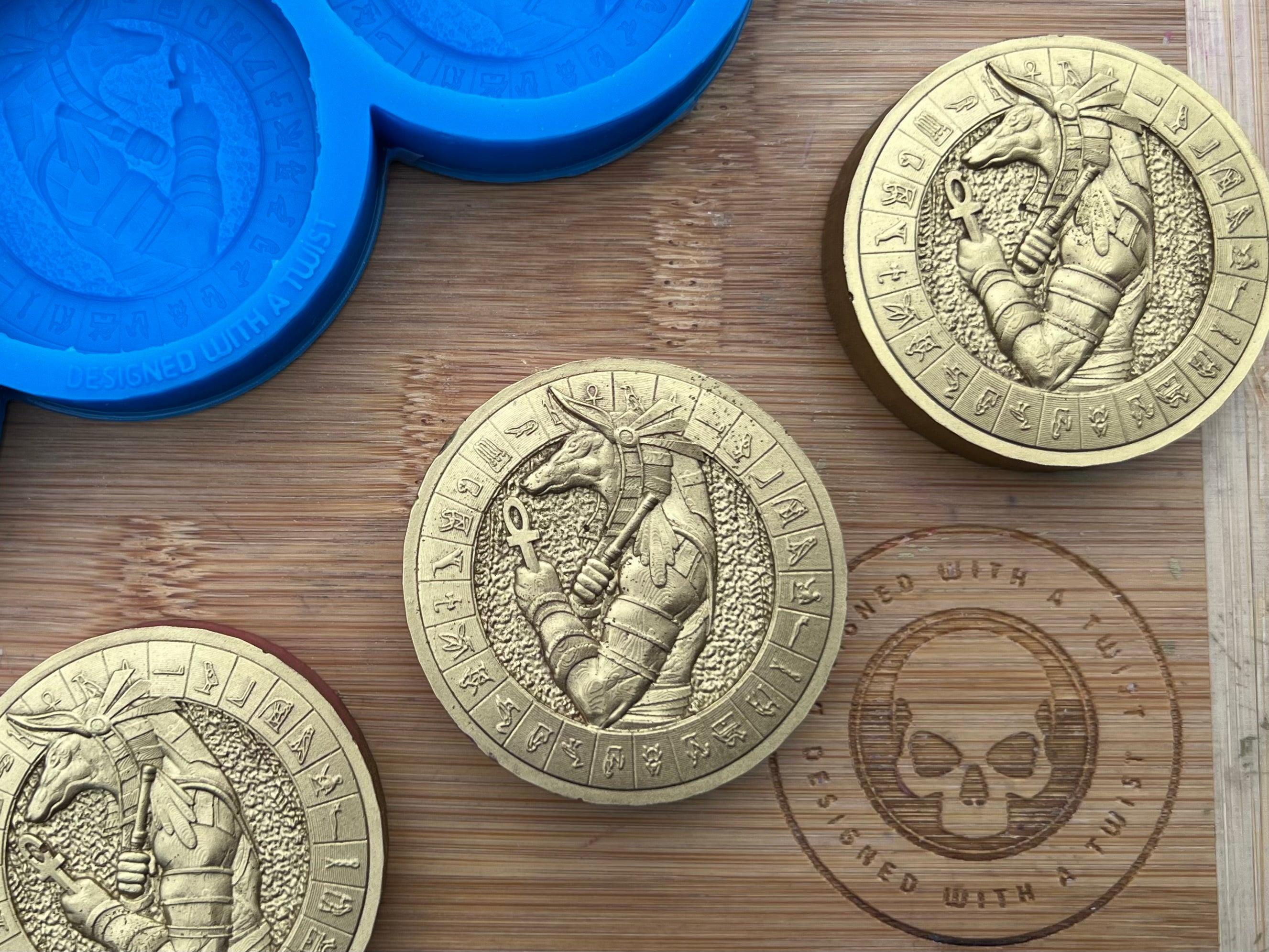 Anubis Egyptian Wax Melt Silicone Mold - Designed with a Twist - Top quality silicone molds made in the UK.