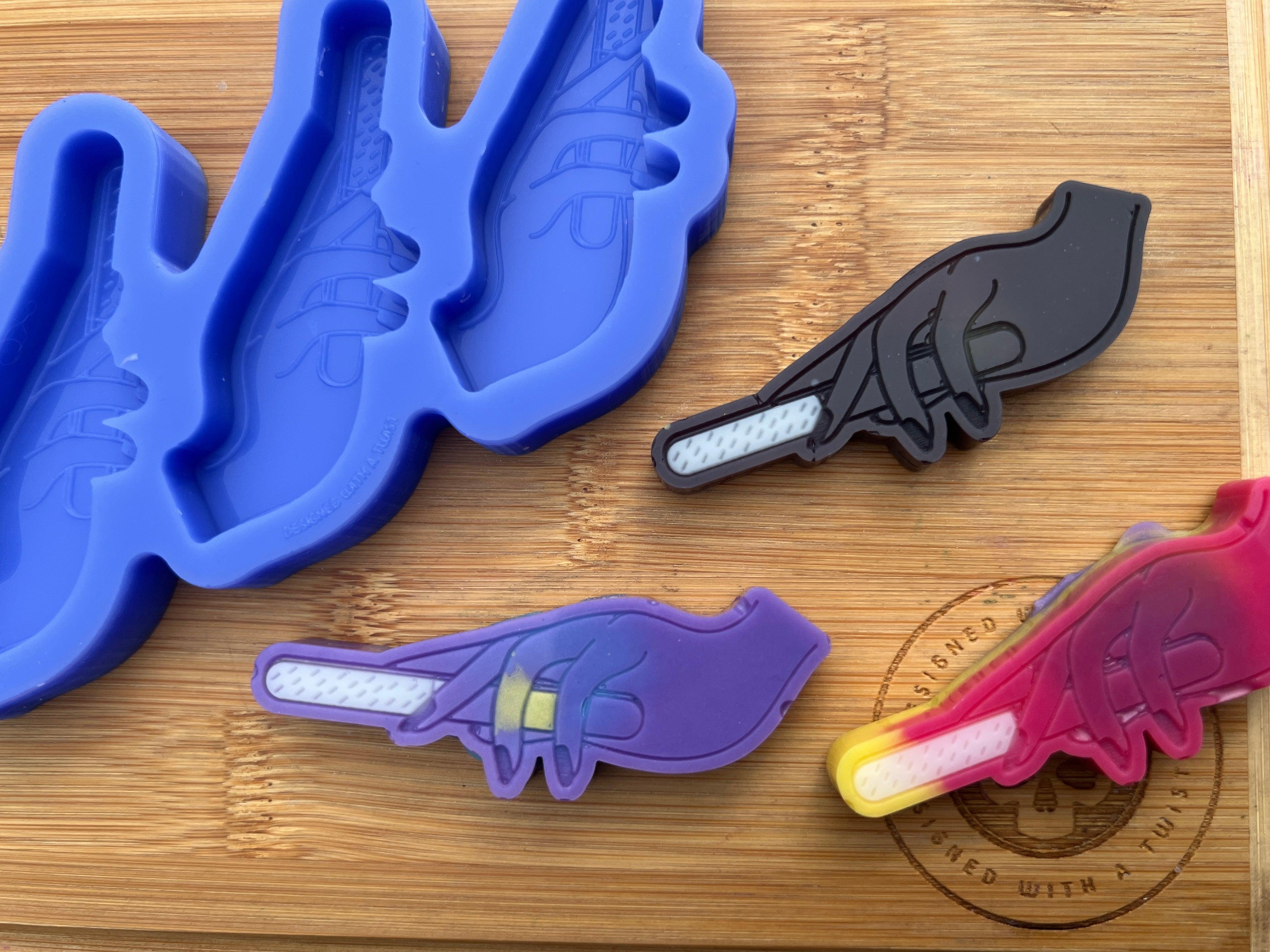 Nail File Silicone Mold - Designed with a Twist - Top quality silicone molds made in the UK.