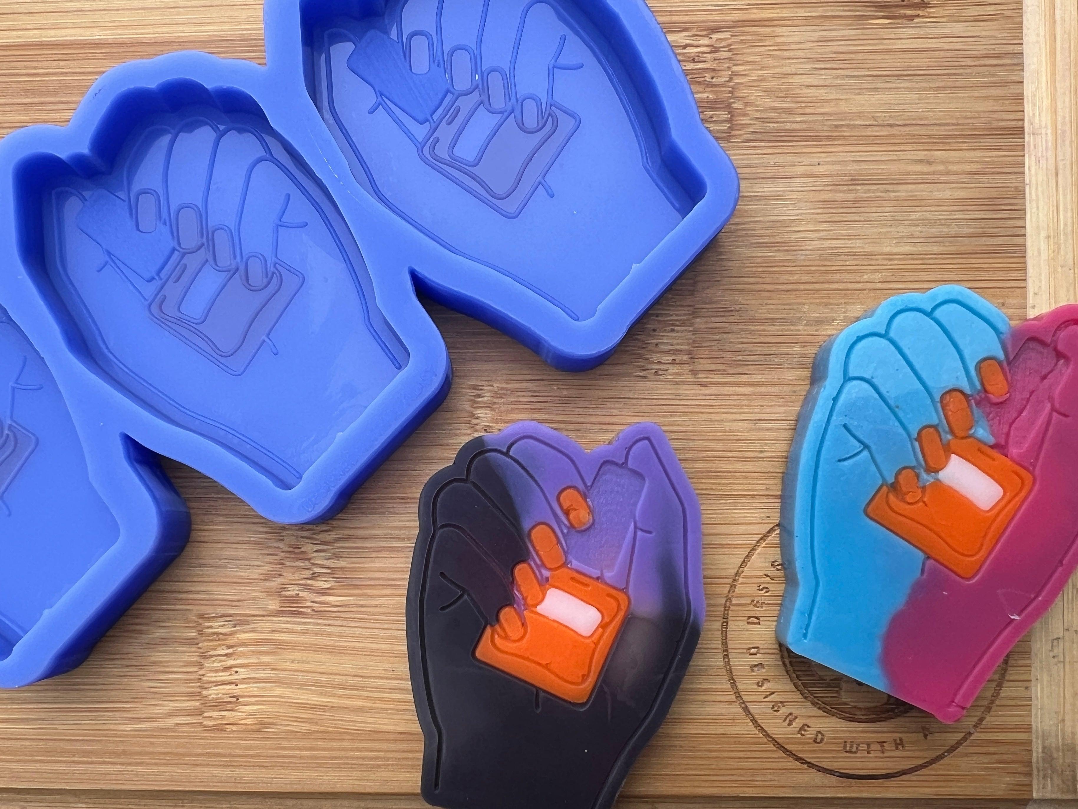 Nail Art Silicone Mold - Designed with a Twist - Top quality silicone molds made in the UK.