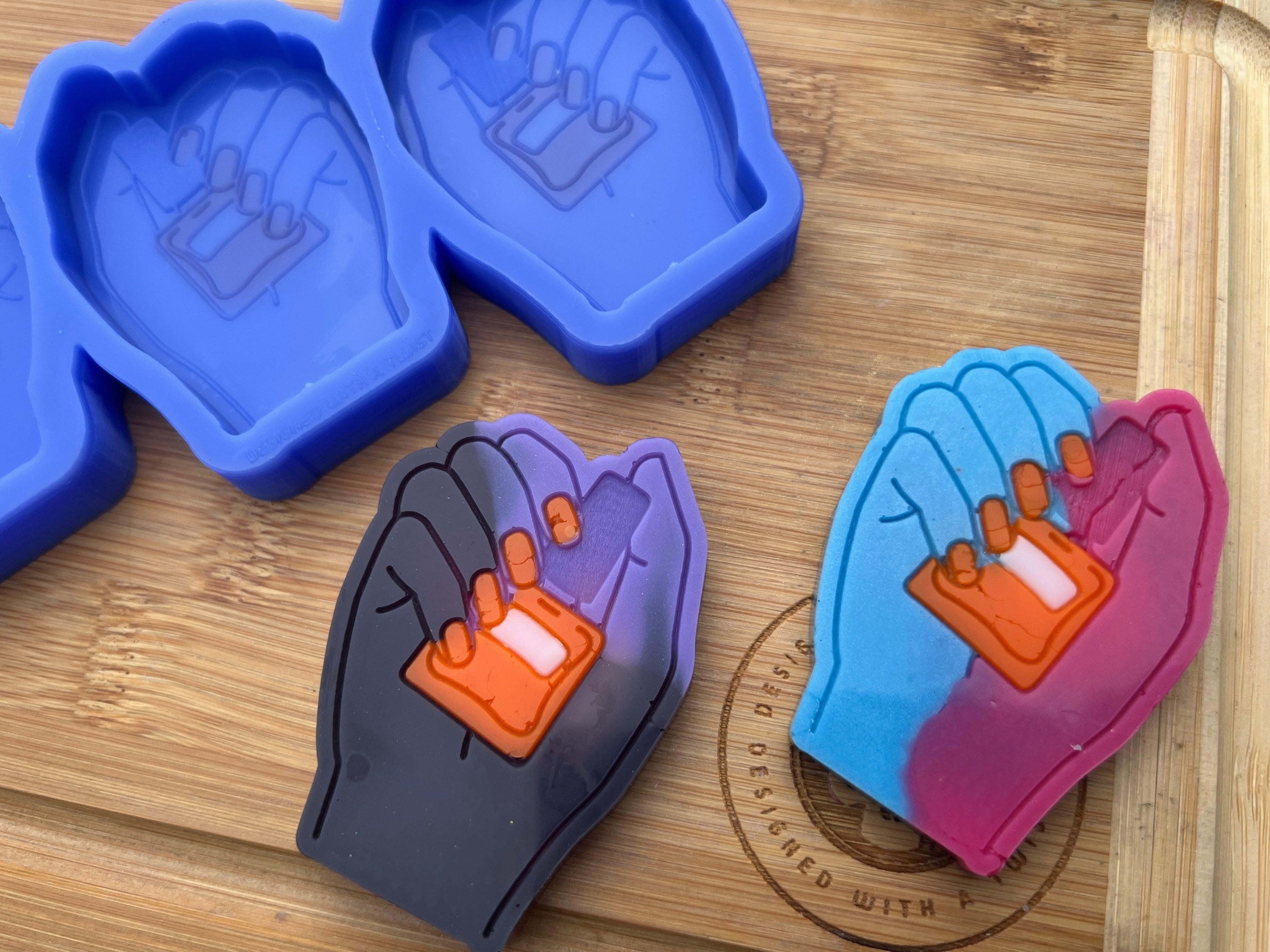 Nail Art Silicone Mold - Designed with a Twist - Top quality silicone molds made in the UK.