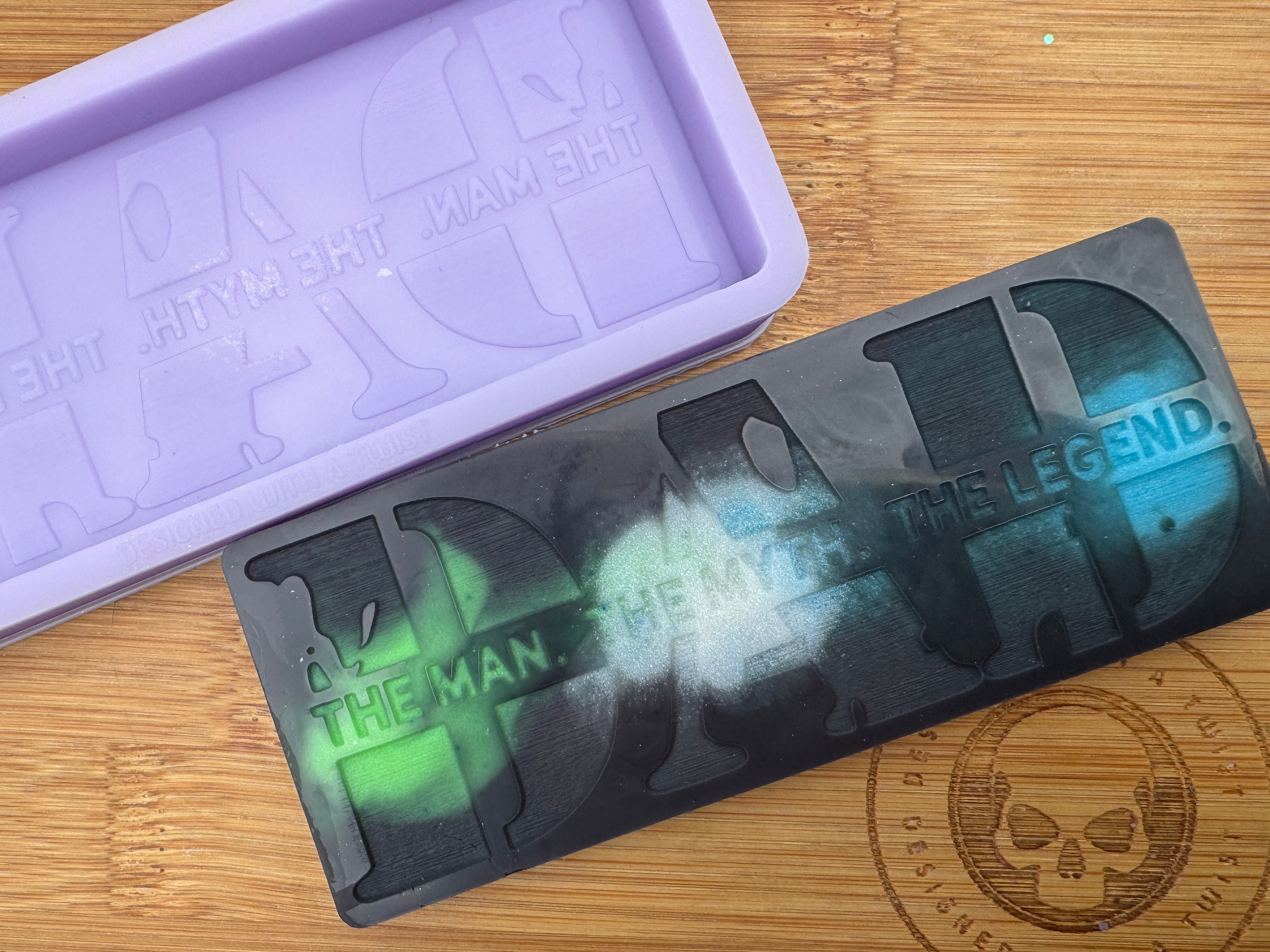 DAD The Man Silicone Bar Mold