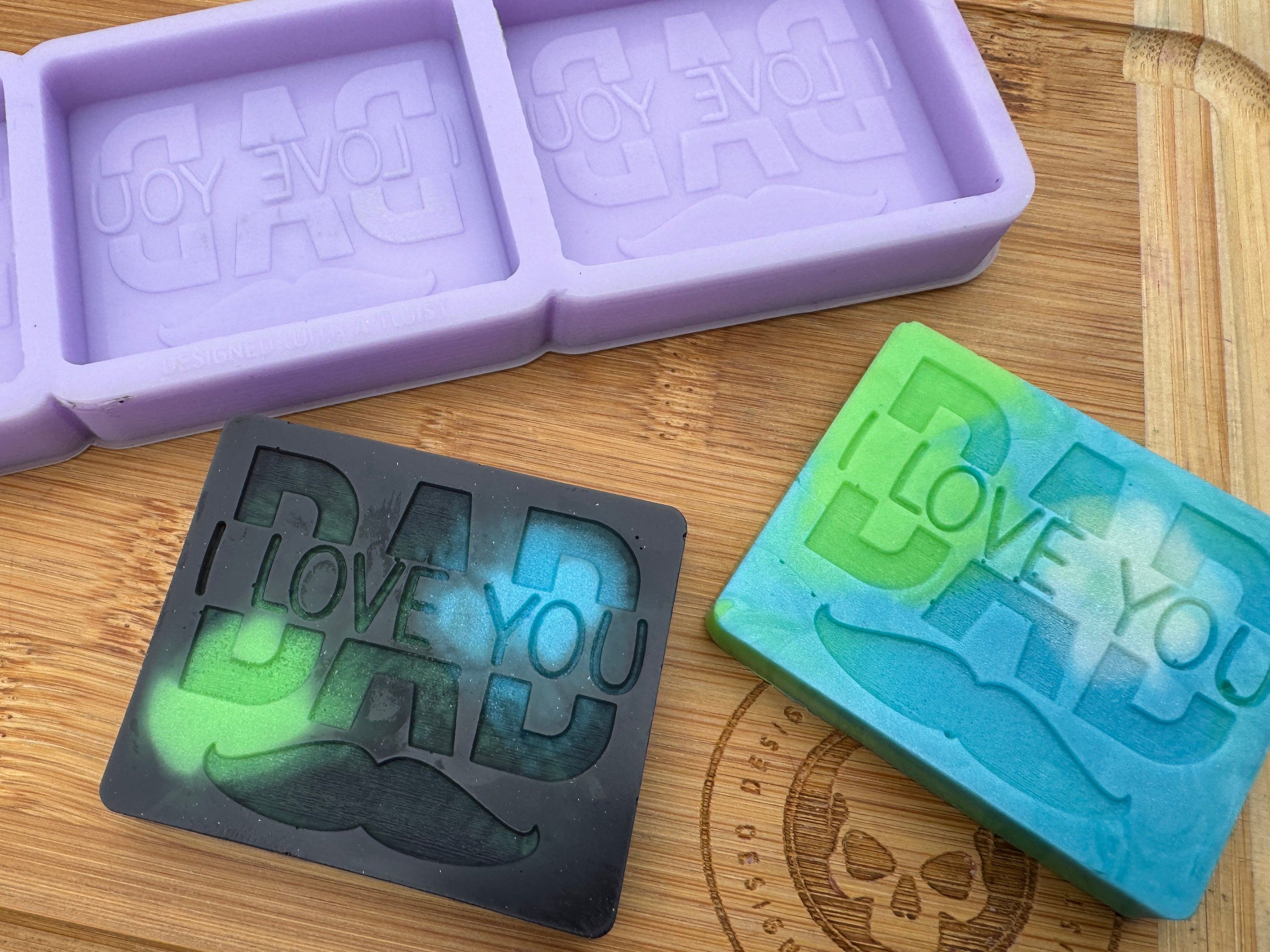 I Love You Dad Silicone Mold