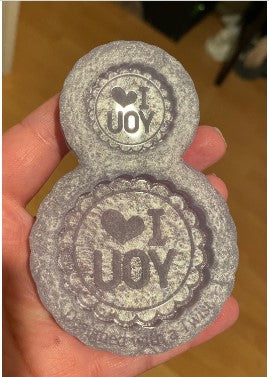 I Love You Token Earring Silicone Mold