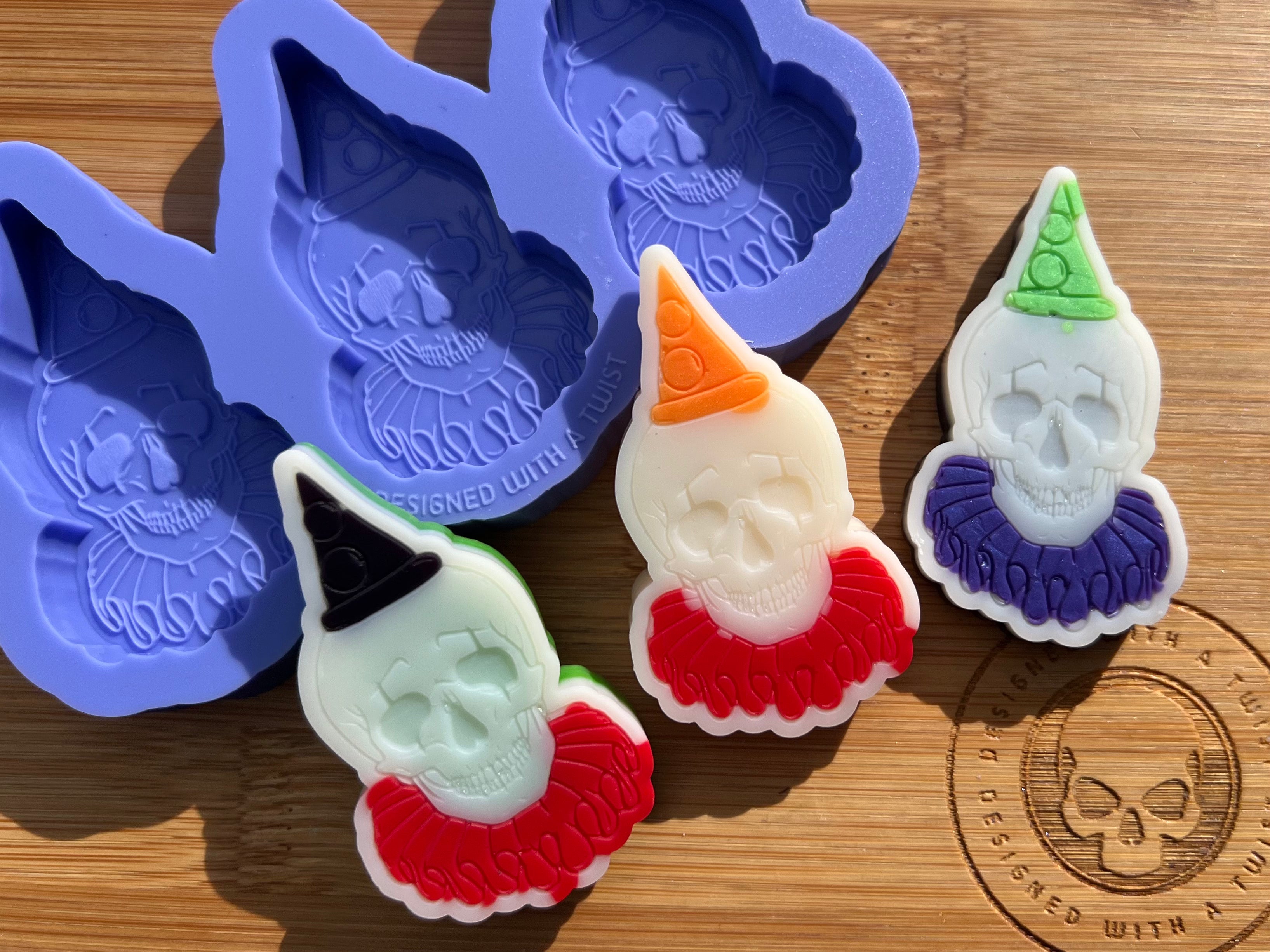 The Fool Wax Melt Silicone Mold - Designed with a Twist - Top quality silicone molds made in the UK.