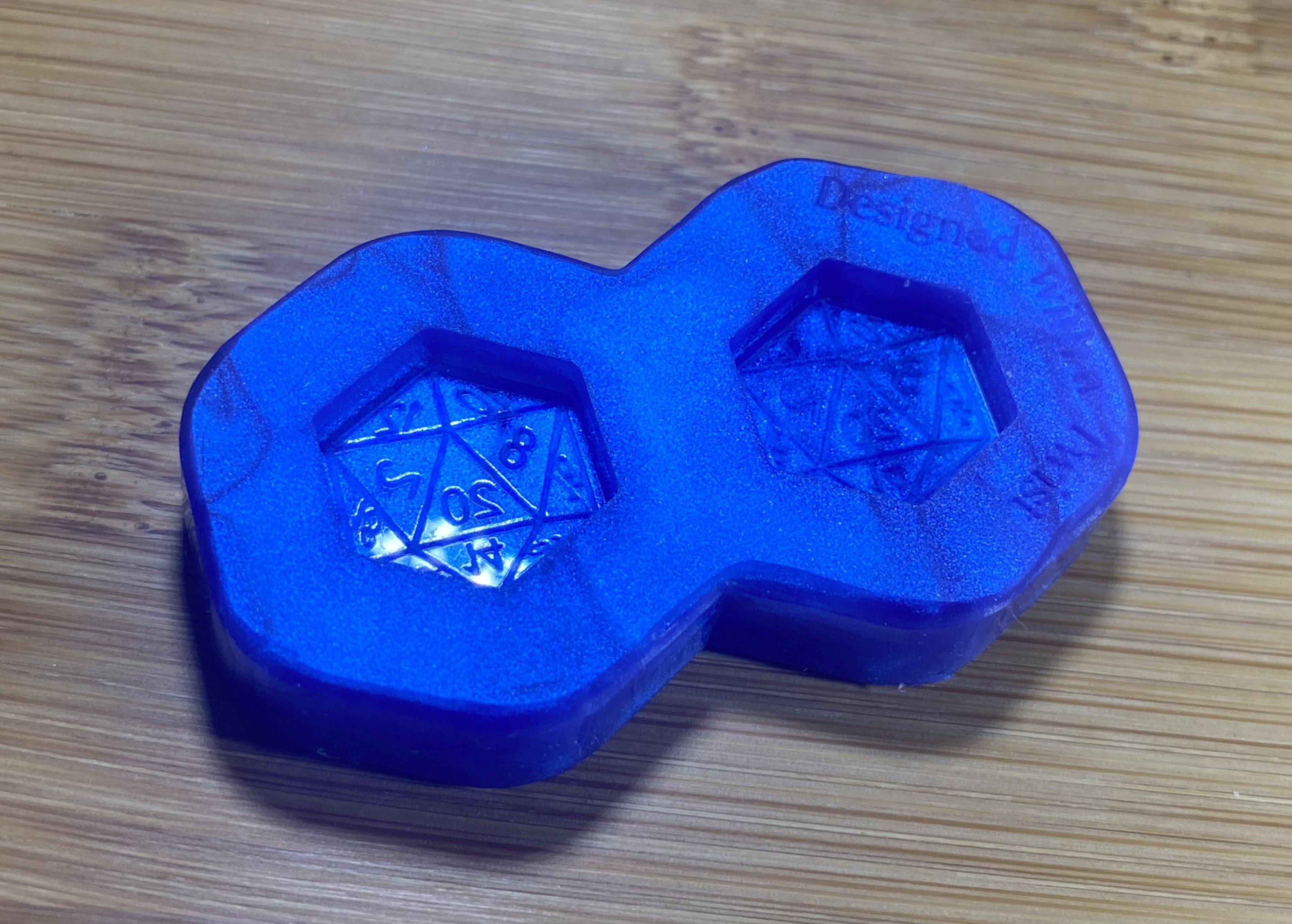 Geeky Stud Earring Silicone Mold - Designed with a Twist - Top quality silicone molds made in the UK.