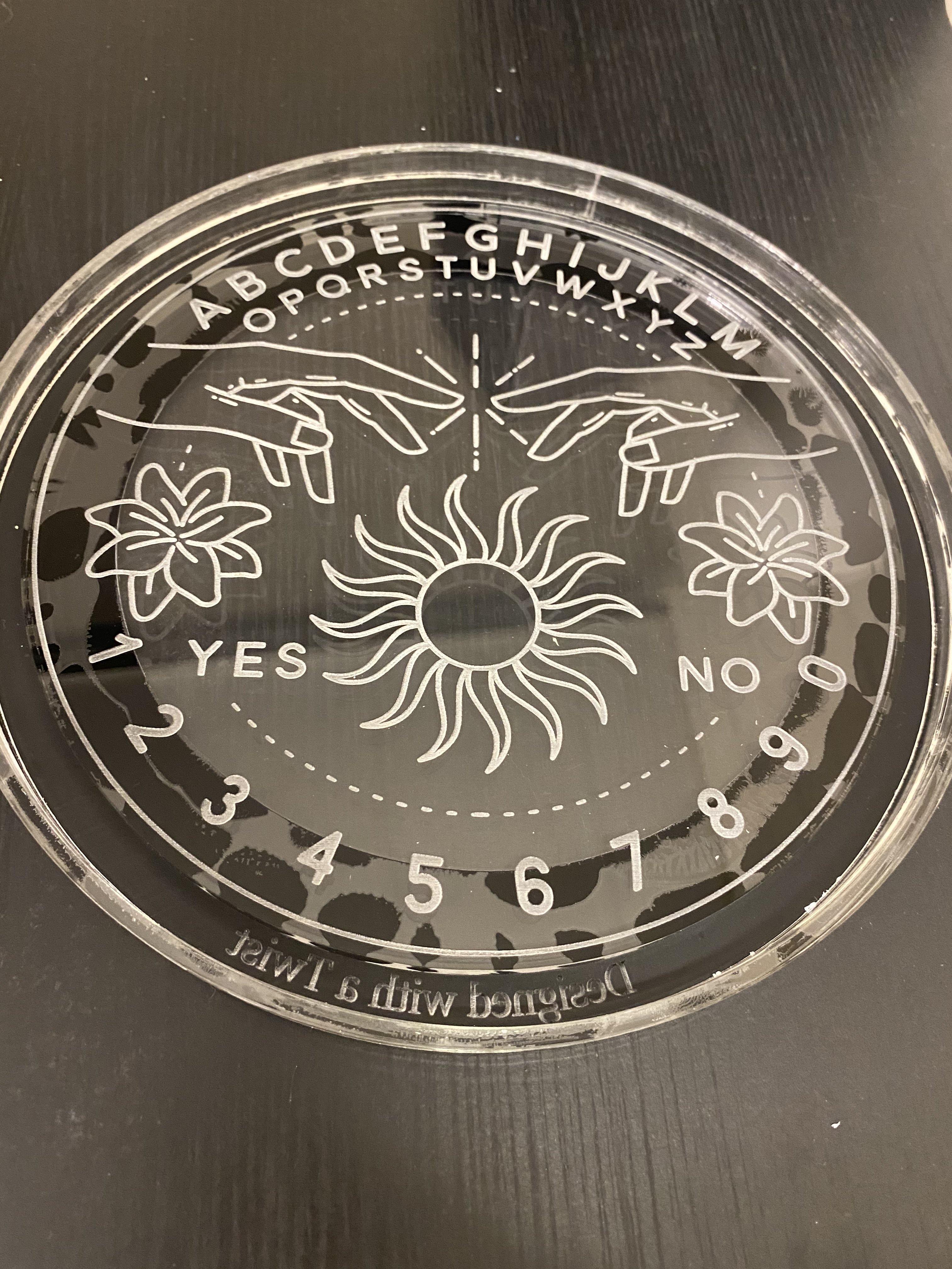 Large Pendulum Board Mold - Designed with a Twist - Top quality silicone molds made in the UK.