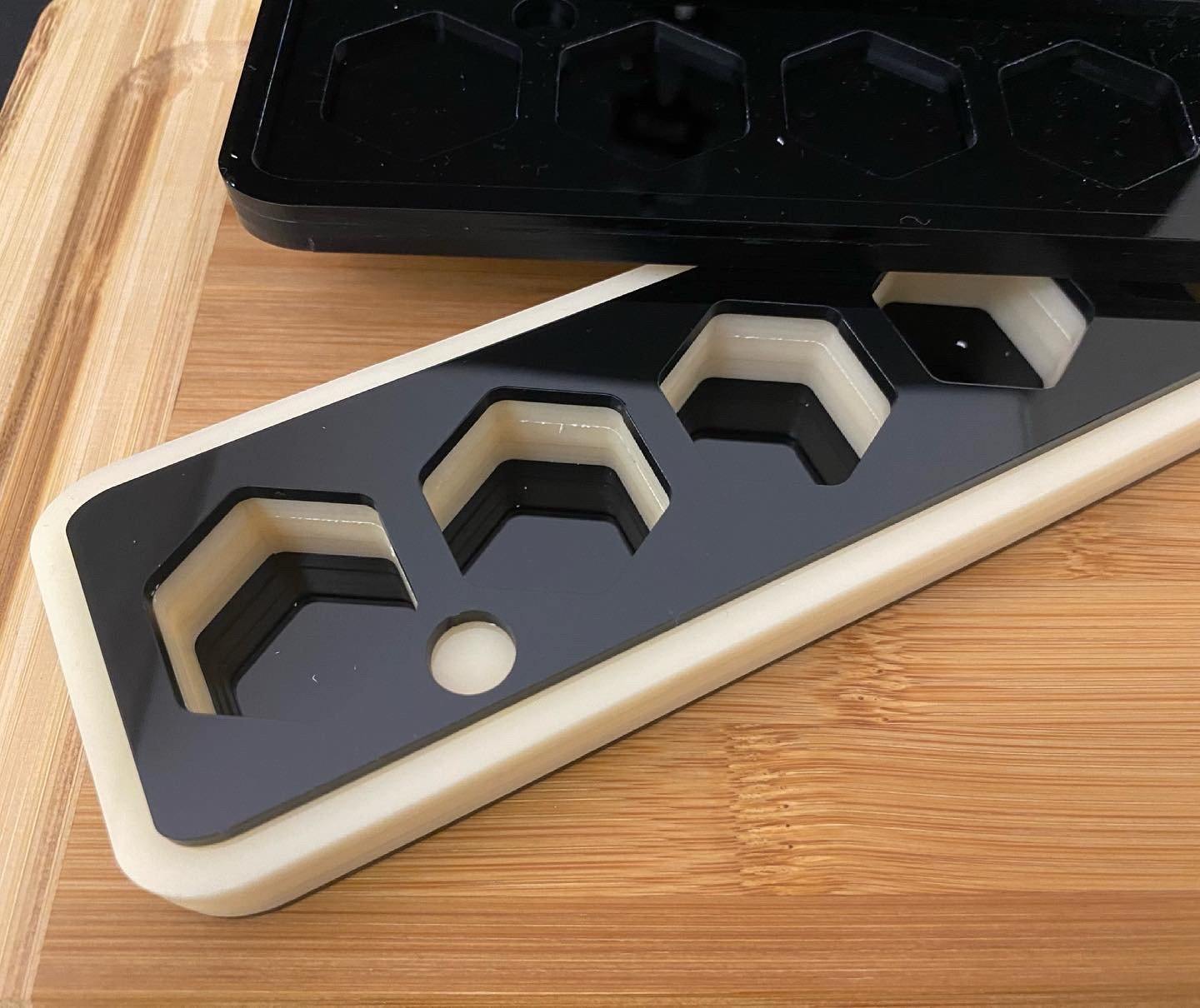 Rectangular Dice Box Silicone Mold - Designed with a Twist - Top quality silicone molds made in the UK.