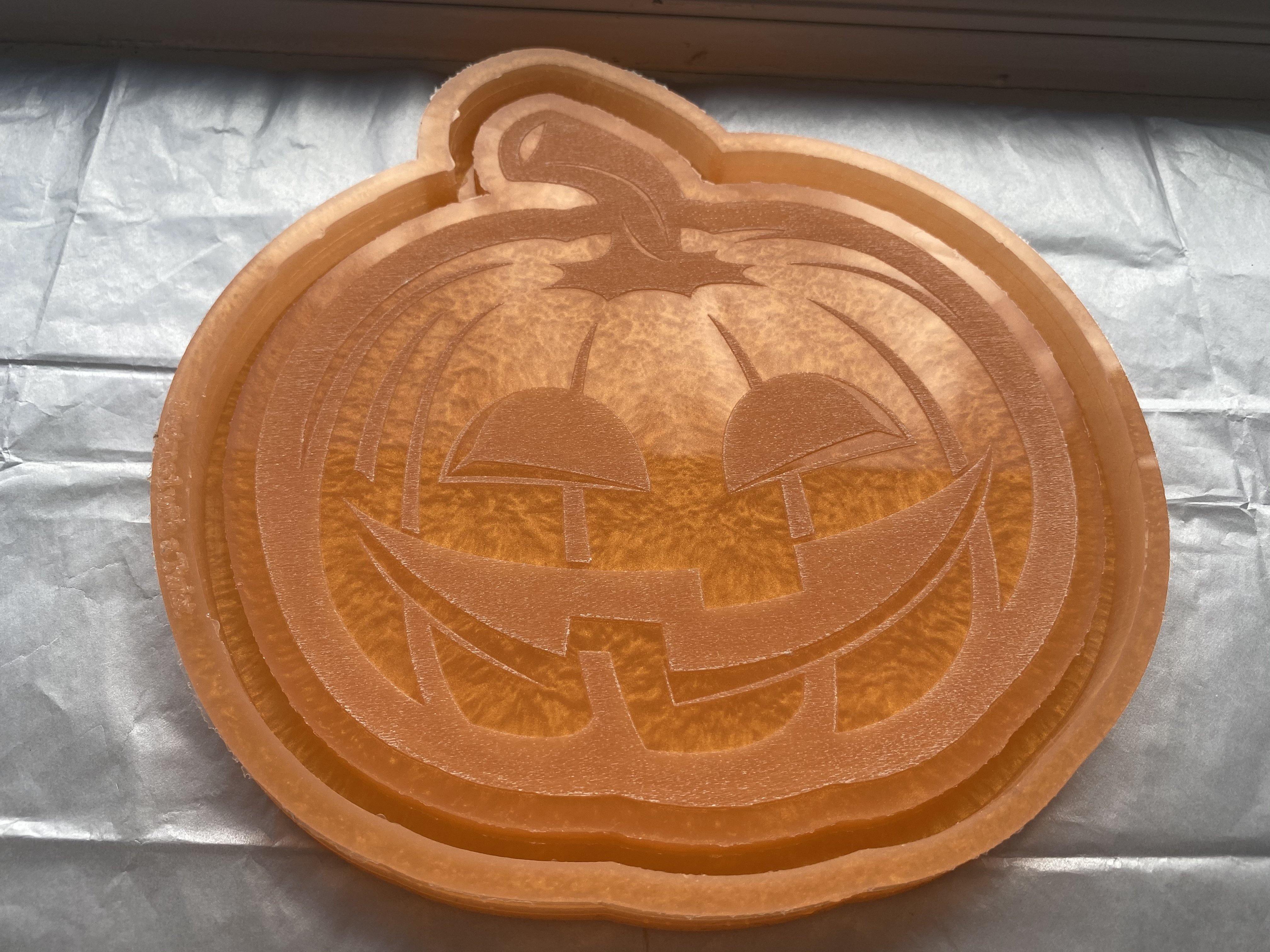 Pumpkin Candy Tray Silicone Mold - Designed with a Twist - Top quality silicone molds made in the UK.