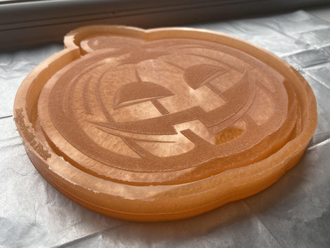 Pumpkin Candy Tray Silicone Mold - Designed with a Twist  - Top quality silicone molds made in the UK.