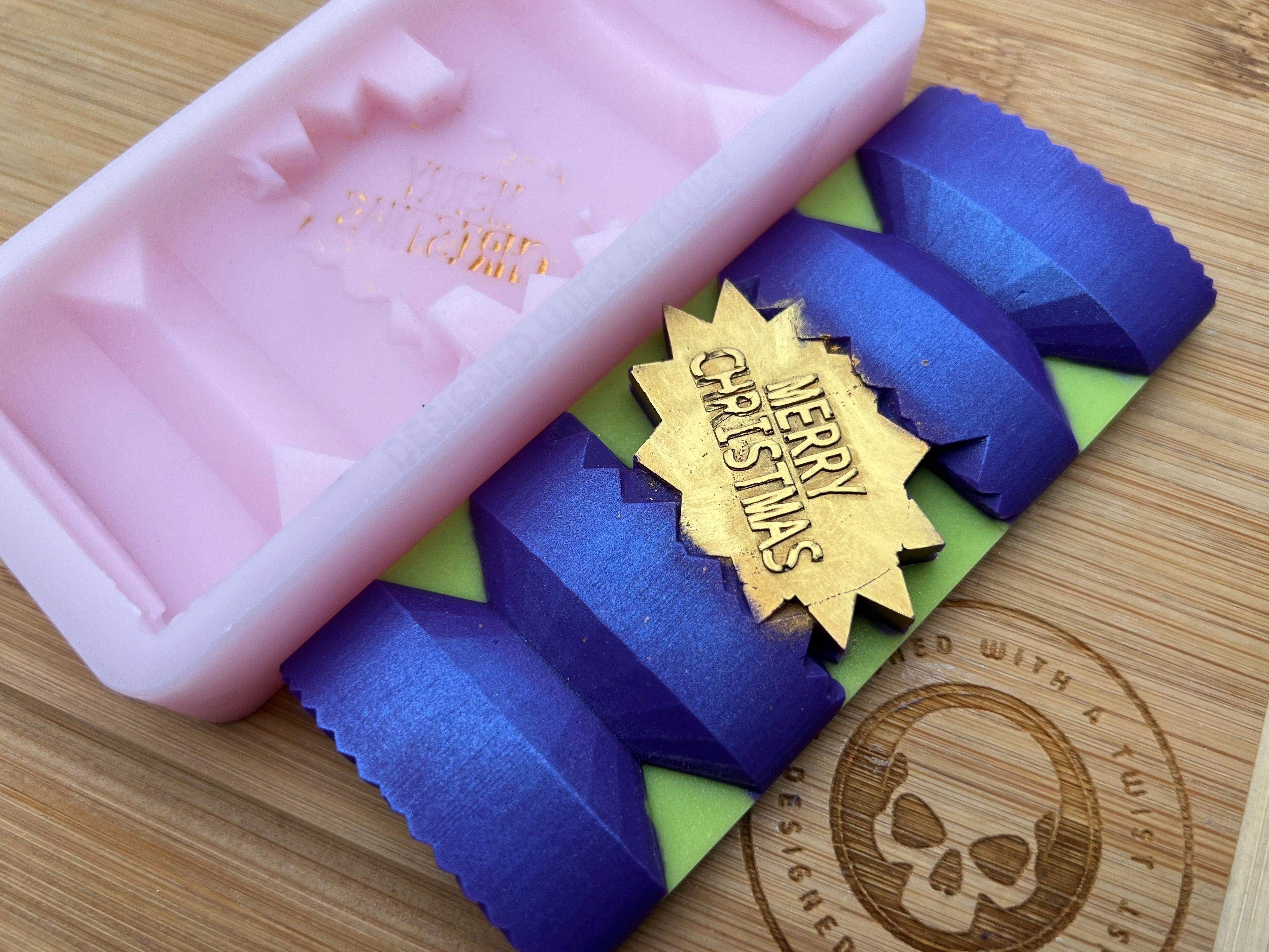 3d Christmas Cracker Snapbar Silicone Mold - Designed with a Twist - Top quality silicone molds made in the UK.
