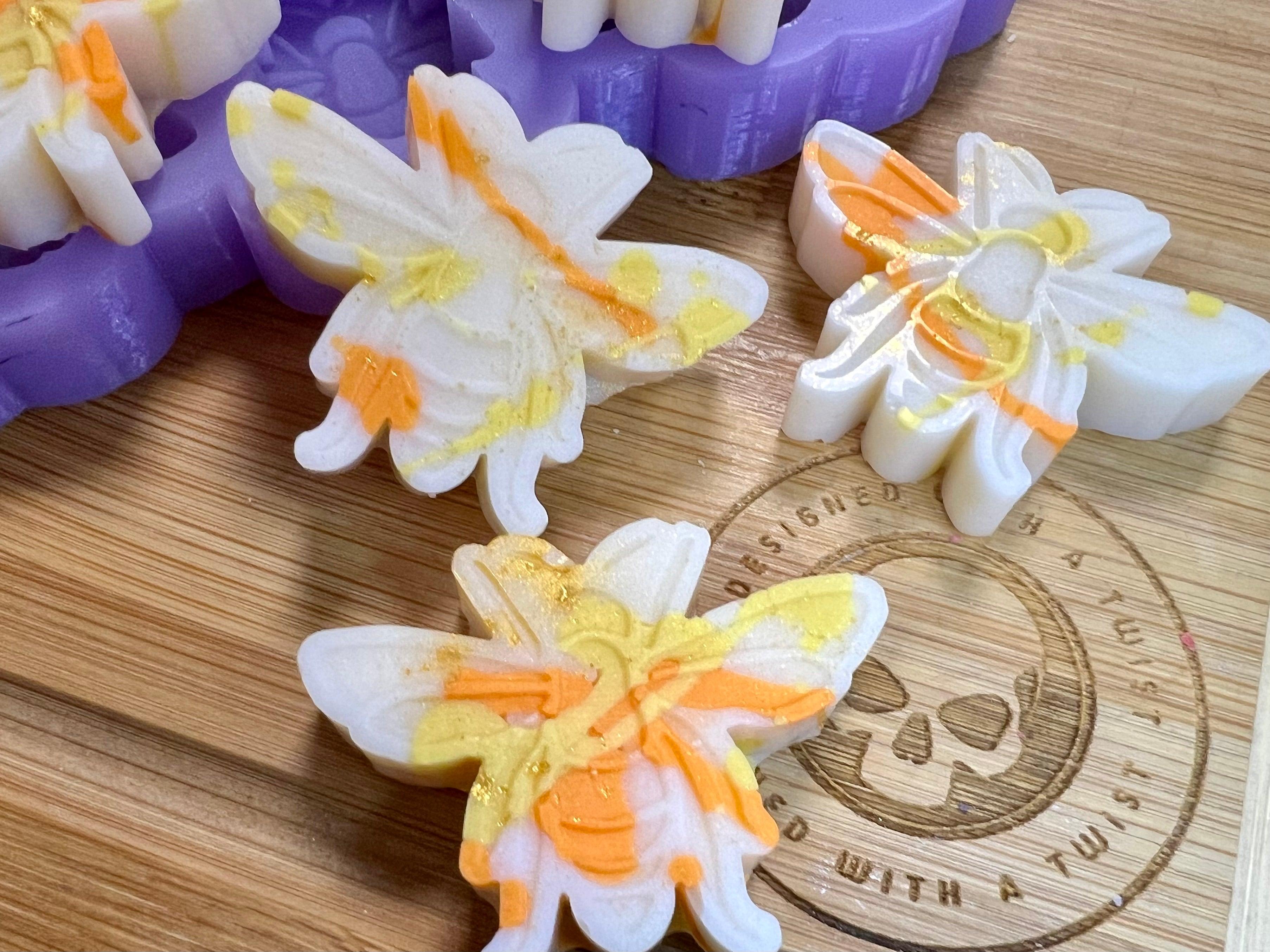 Bee Wax Melt Silicone Mold - Designed with a Twist - Top quality silicone molds made in the UK.