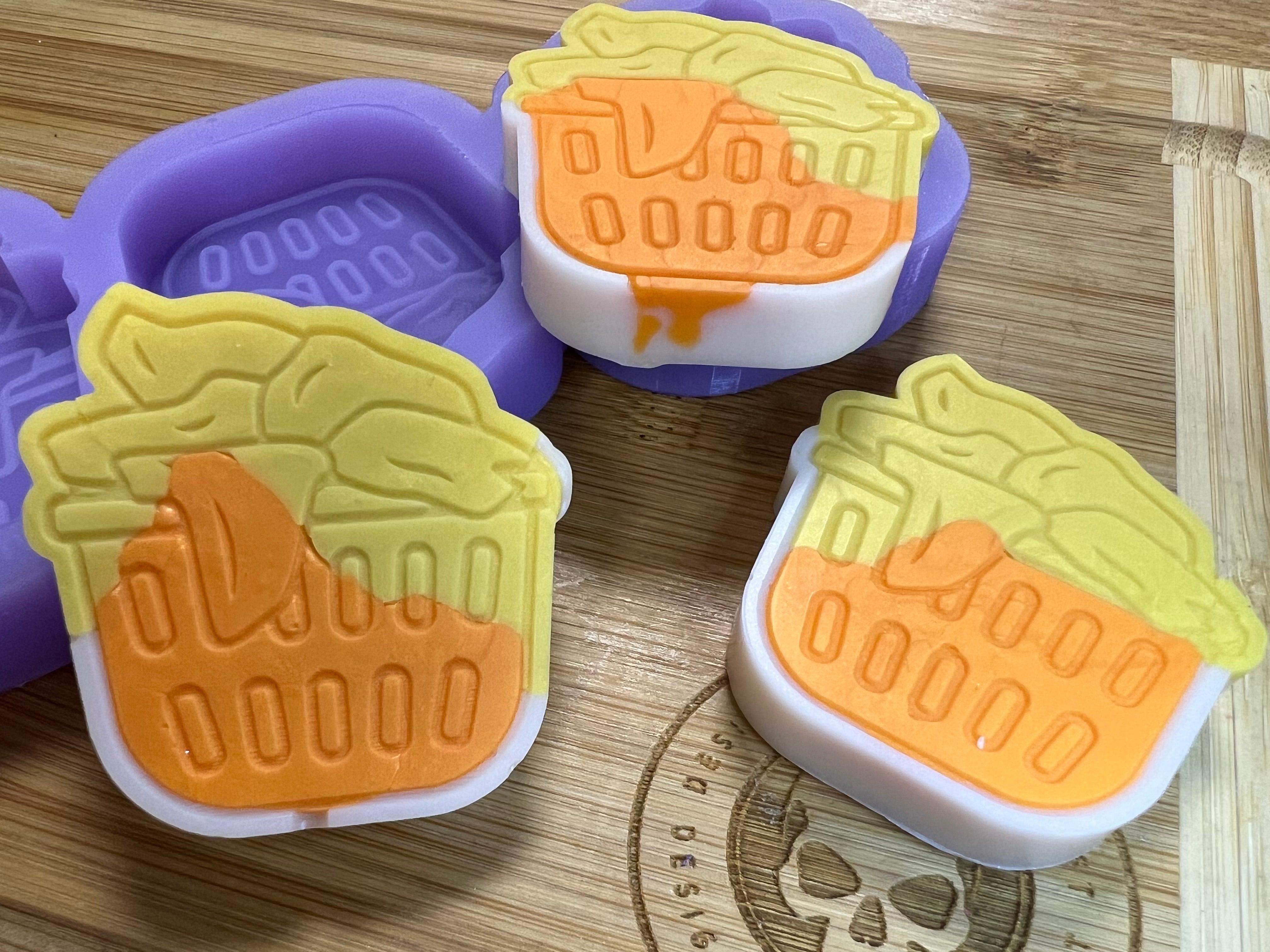 Laundry Basket Wax Melt Silicone Mold - Designed with a Twist - Top quality silicone molds made in the UK.