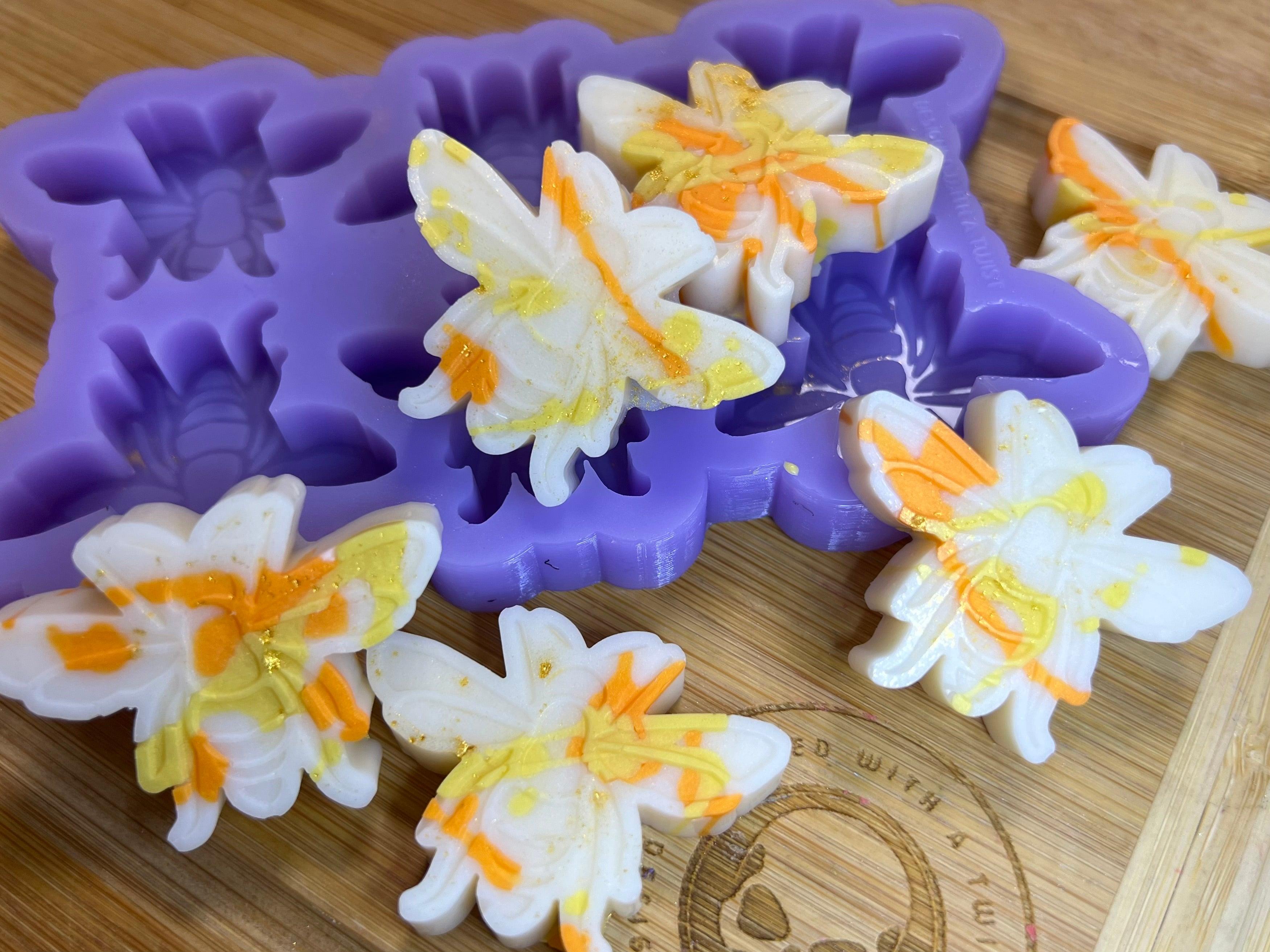 Bee Wax Melt Silicone Mold - Designed with a Twist - Top quality silicone molds made in the UK.