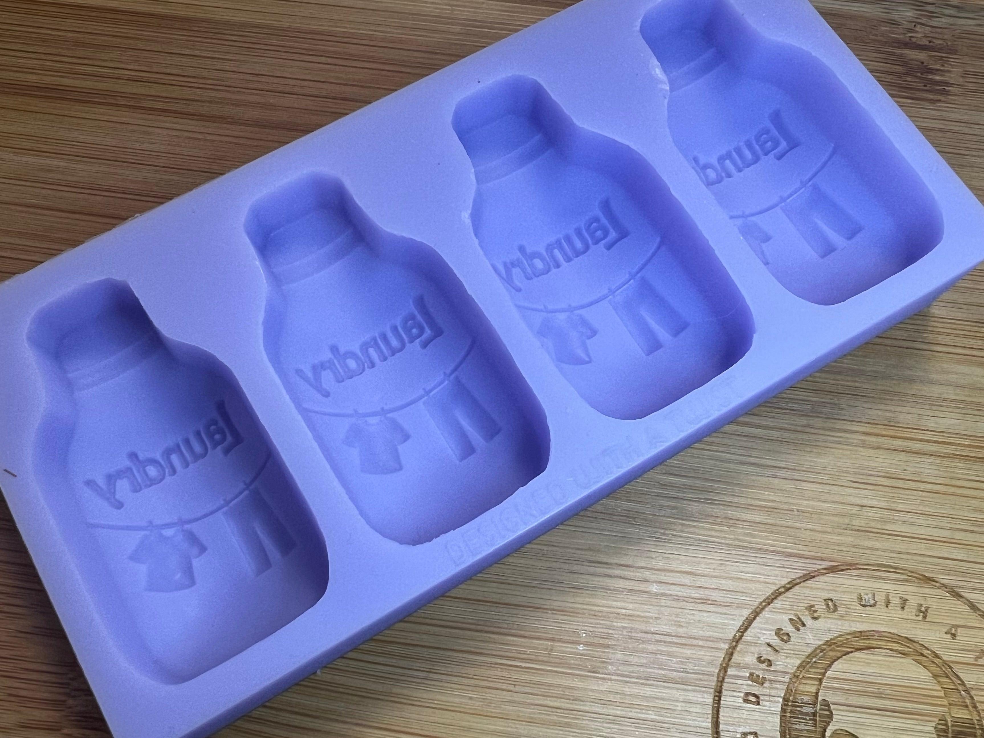 Laundry Bottle Wax Melt Silicone Mold - Designed with a Twist - Top quality silicone molds made in the UK.