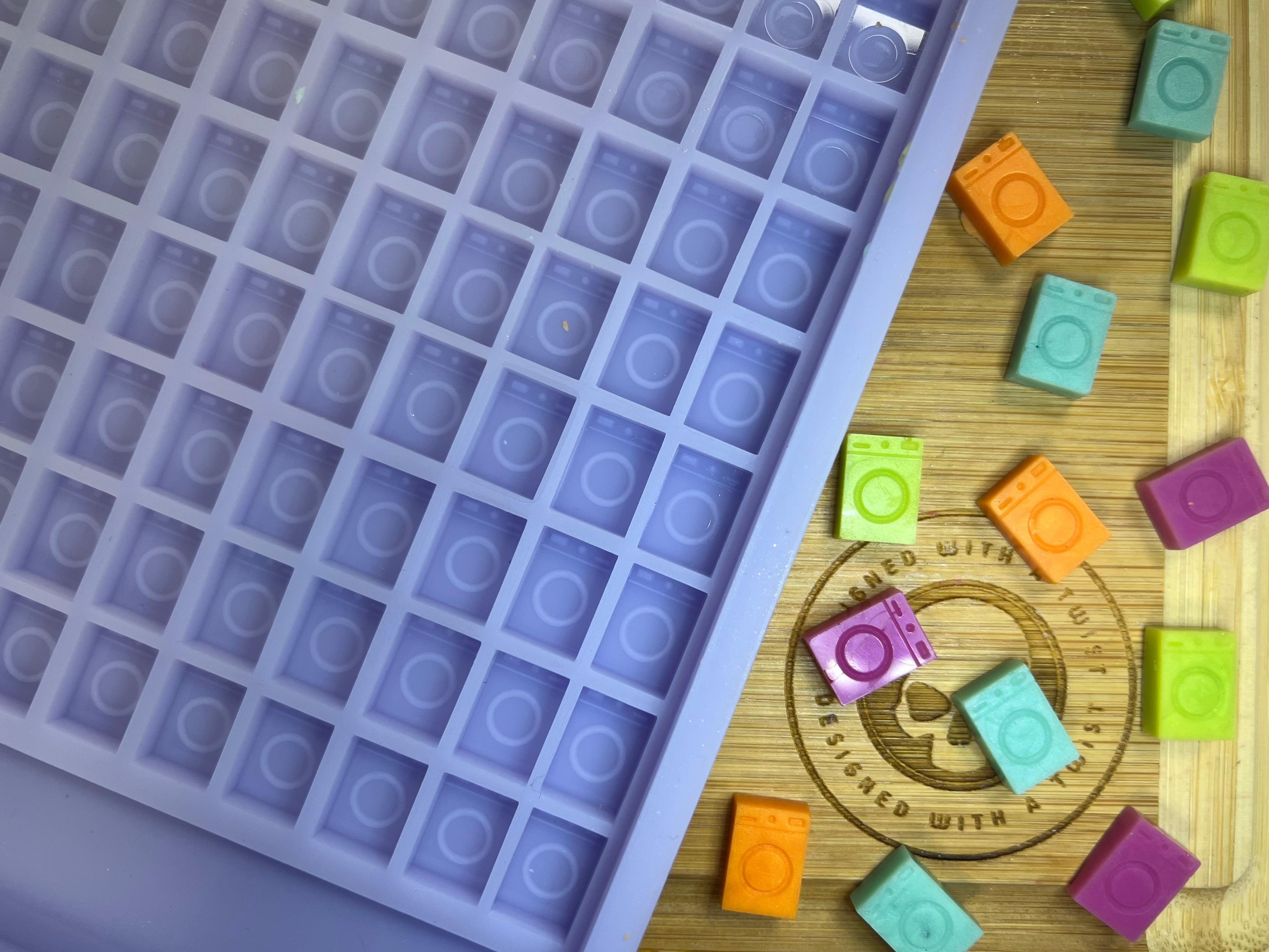 Washing Machine Scrape n Scoop Wax Tray Silicone Mold - Designed with a Twist - Top quality silicone molds made in the UK.