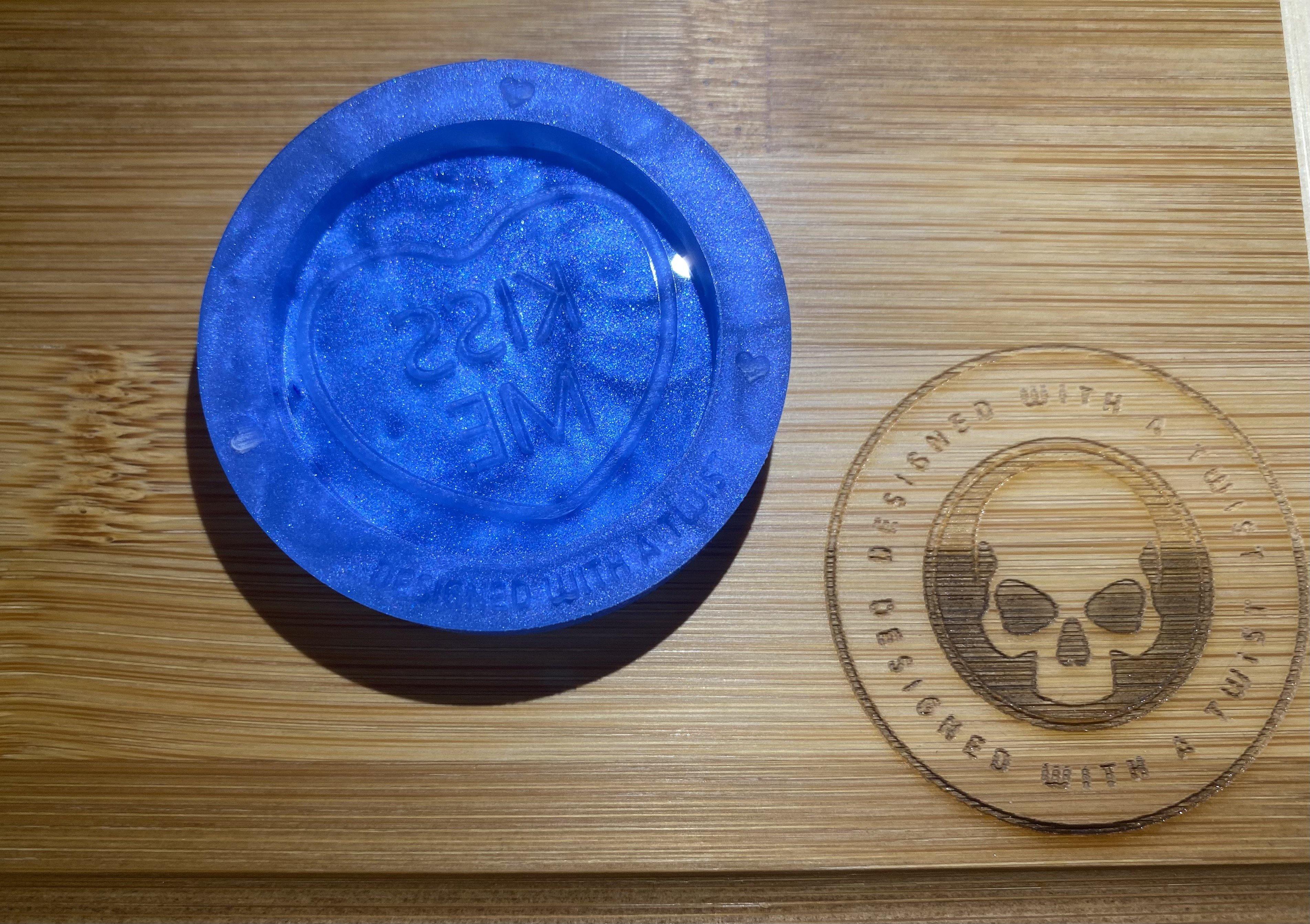 Valentine Hearts Grippy Silicone Mold - Designed with a Twist - Top quality silicone molds made in the UK.