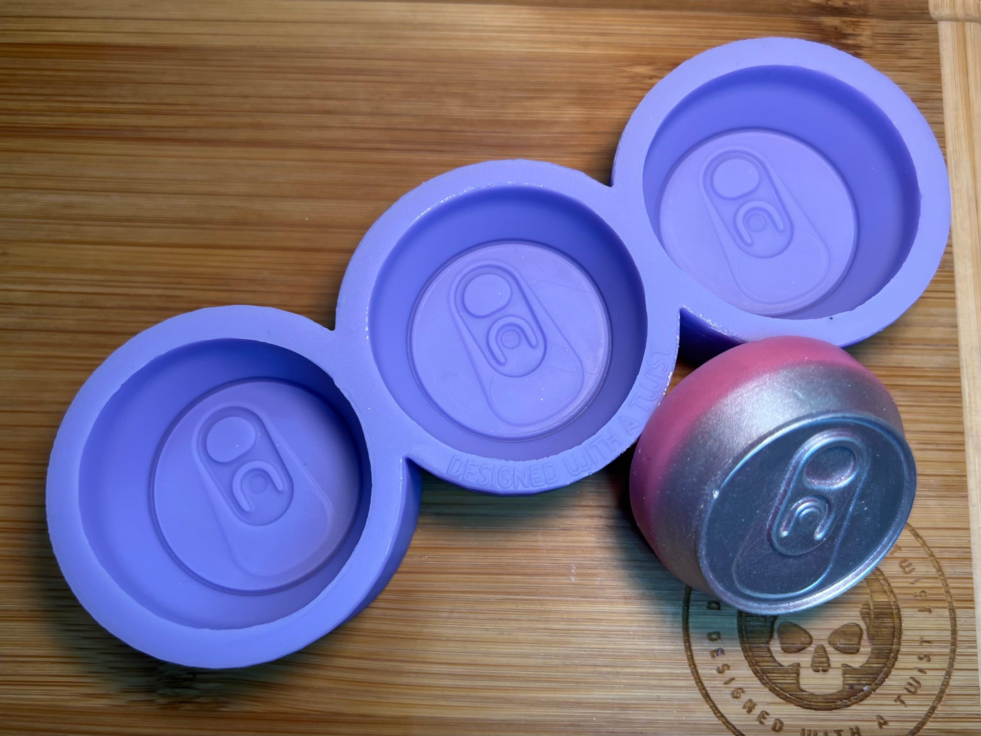 Soda Can Top Silicone Mold - Designed with a Twist - Top quality silicone molds made in the UK.