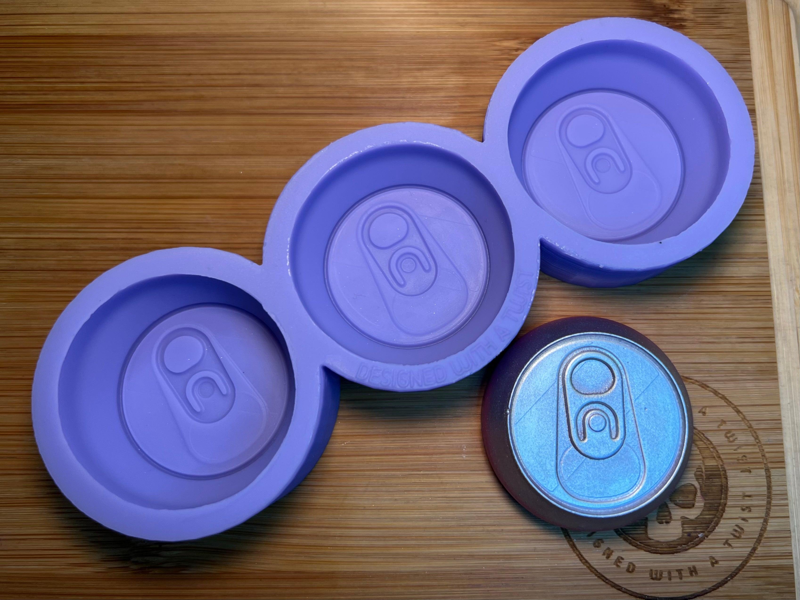 Soda Can Top Silicone Mold - Designed with a Twist - Top quality silicone molds made in the UK.