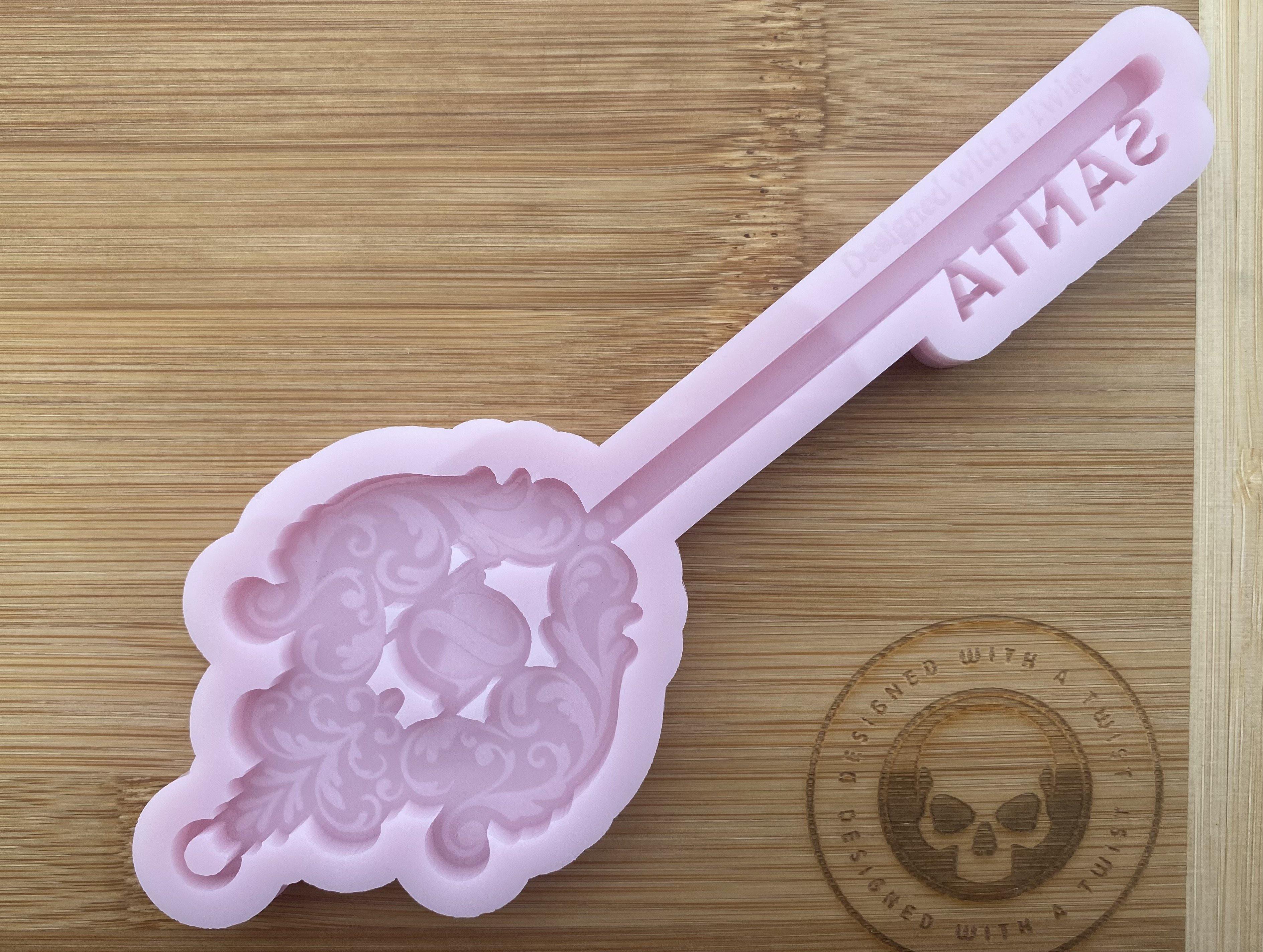 Santa's Magic Key Silicone Mold - Designed with a Twist - Top quality silicone molds made in the UK.