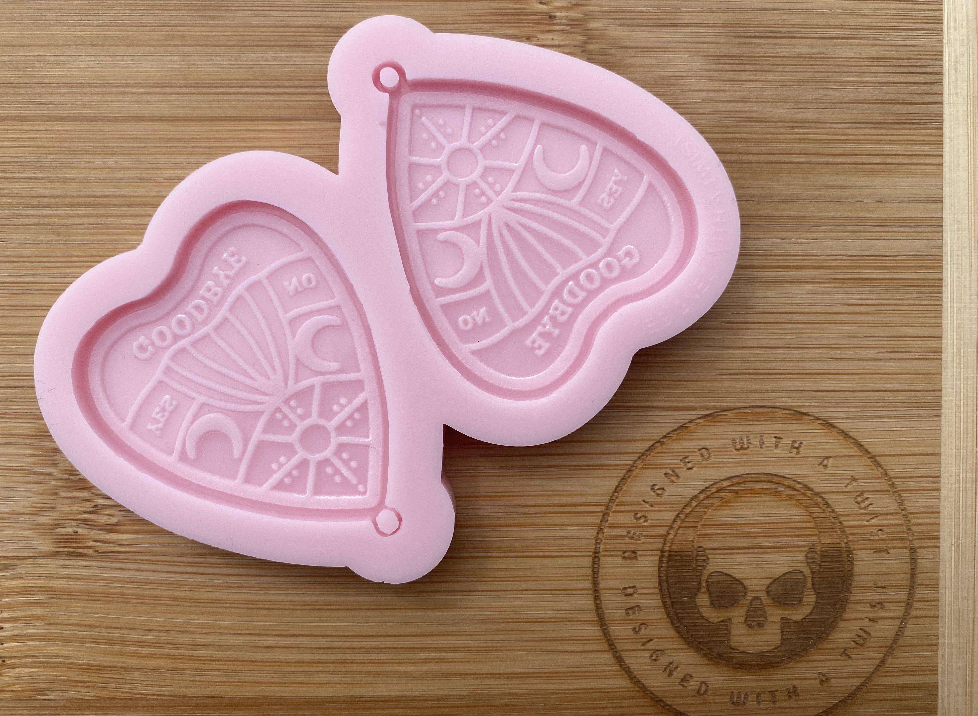 Planchette Earring Silicone Mold - Designed with a Twist - Top quality silicone molds made in the UK.