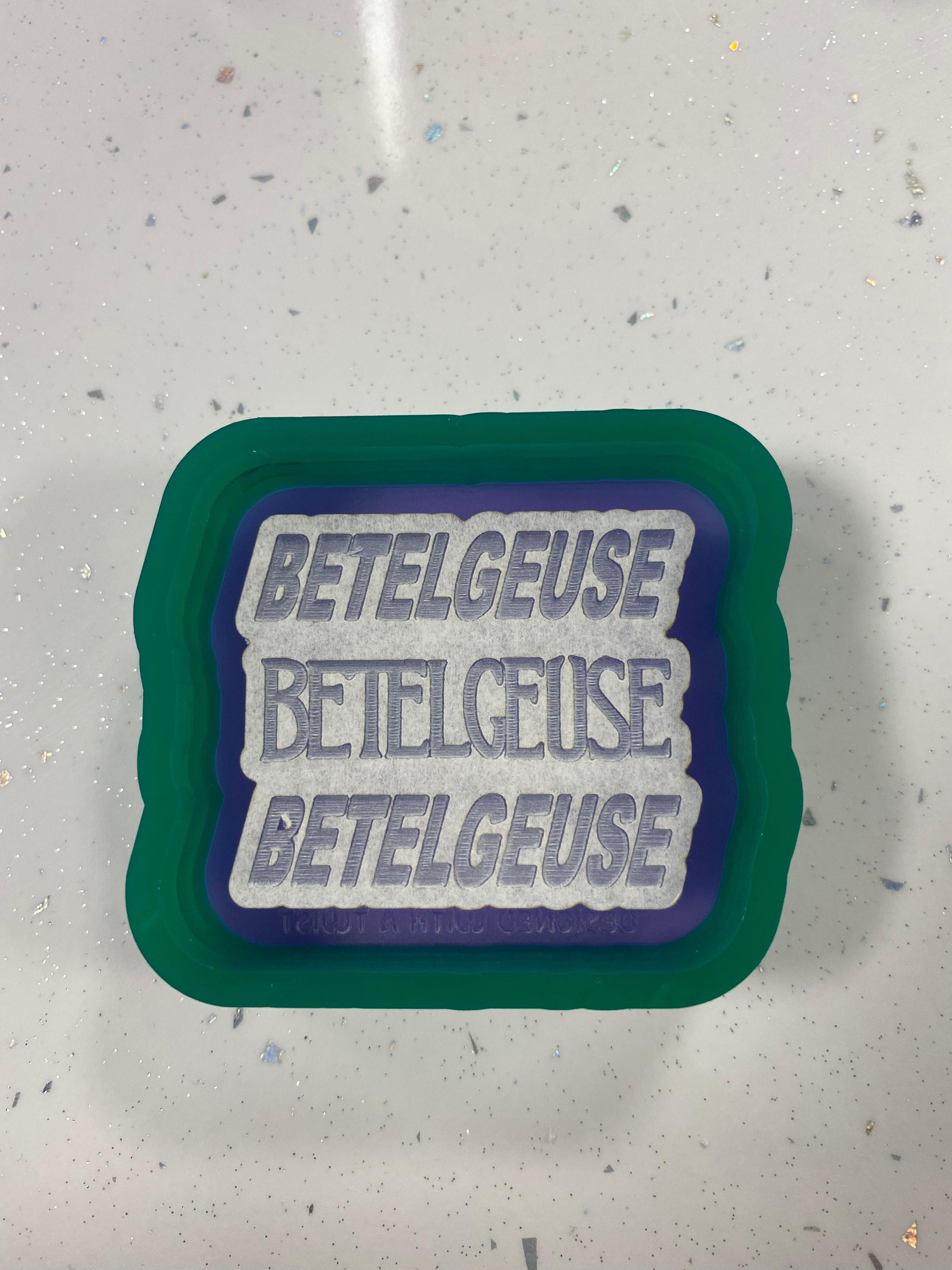 Triple Betel Wax Melt Tart Silicone Mold - Designed with a Twist - Top quality silicone molds made in the UK.