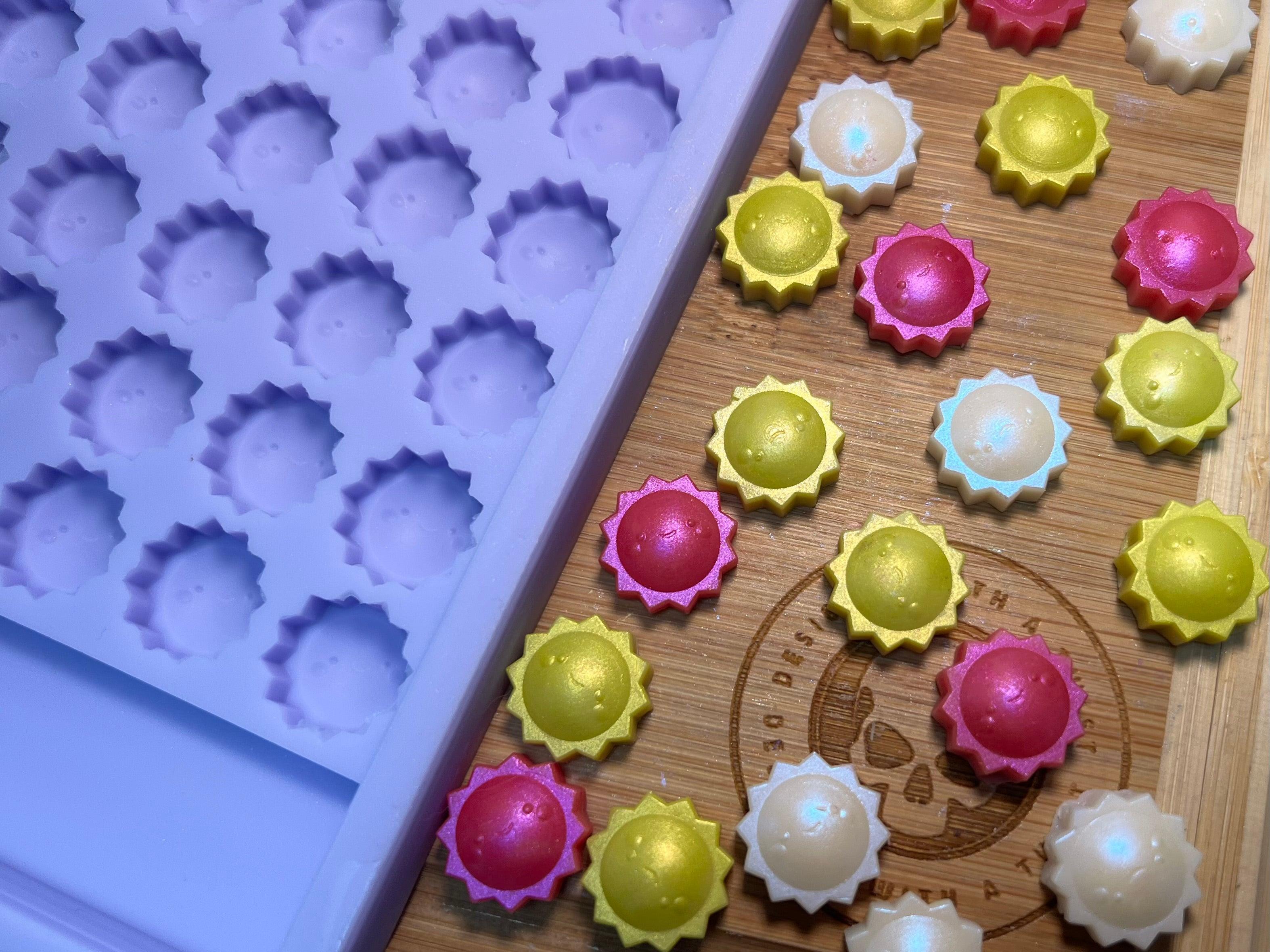 Sun Scrape n Scoop Wax Silicone Mold - Designed with a Twist - Top quality silicone molds made in the UK.