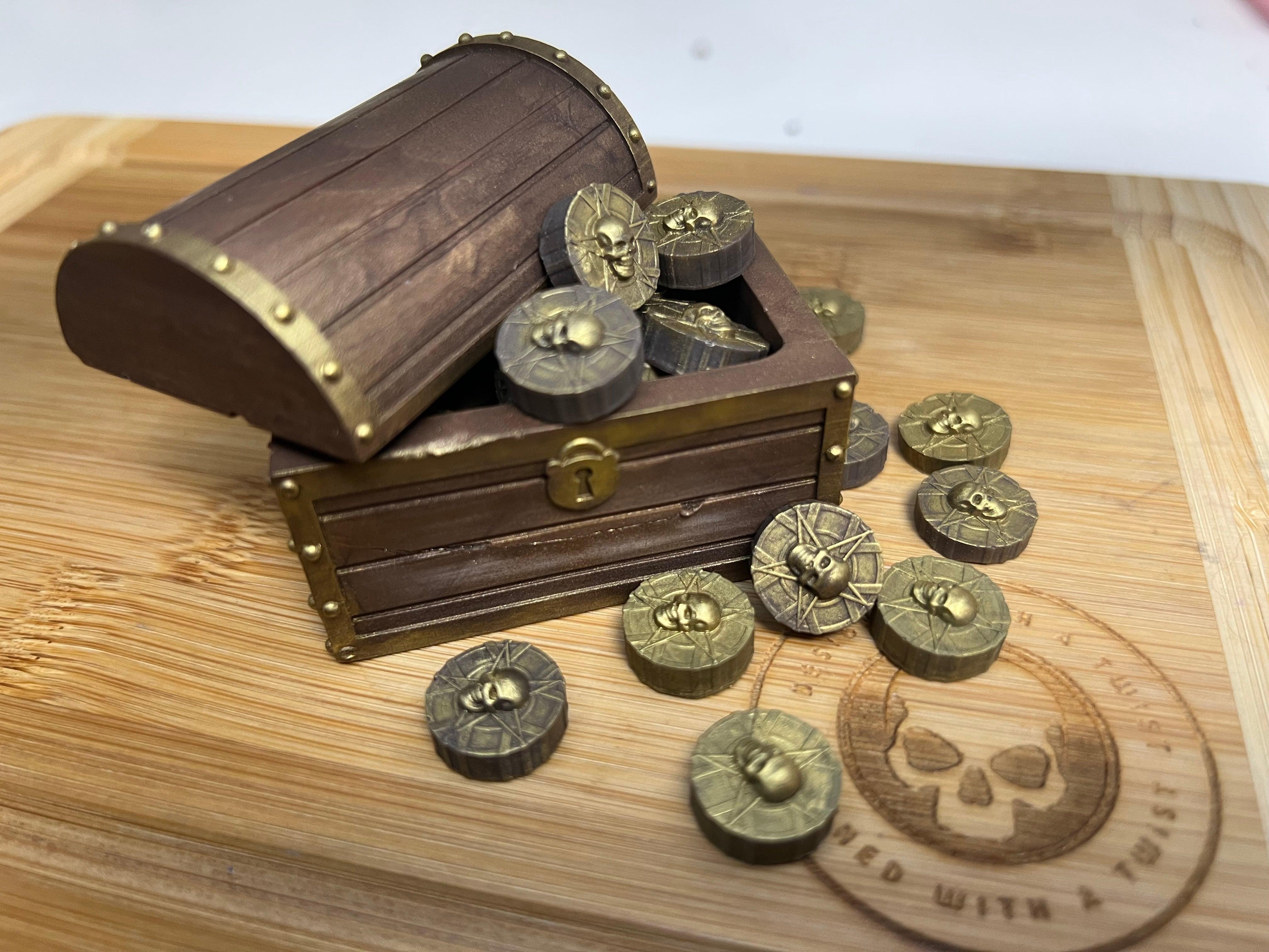 Treasure Chest Silicone Mold - Designed with a Twist - Top quality silicone molds made in the UK.